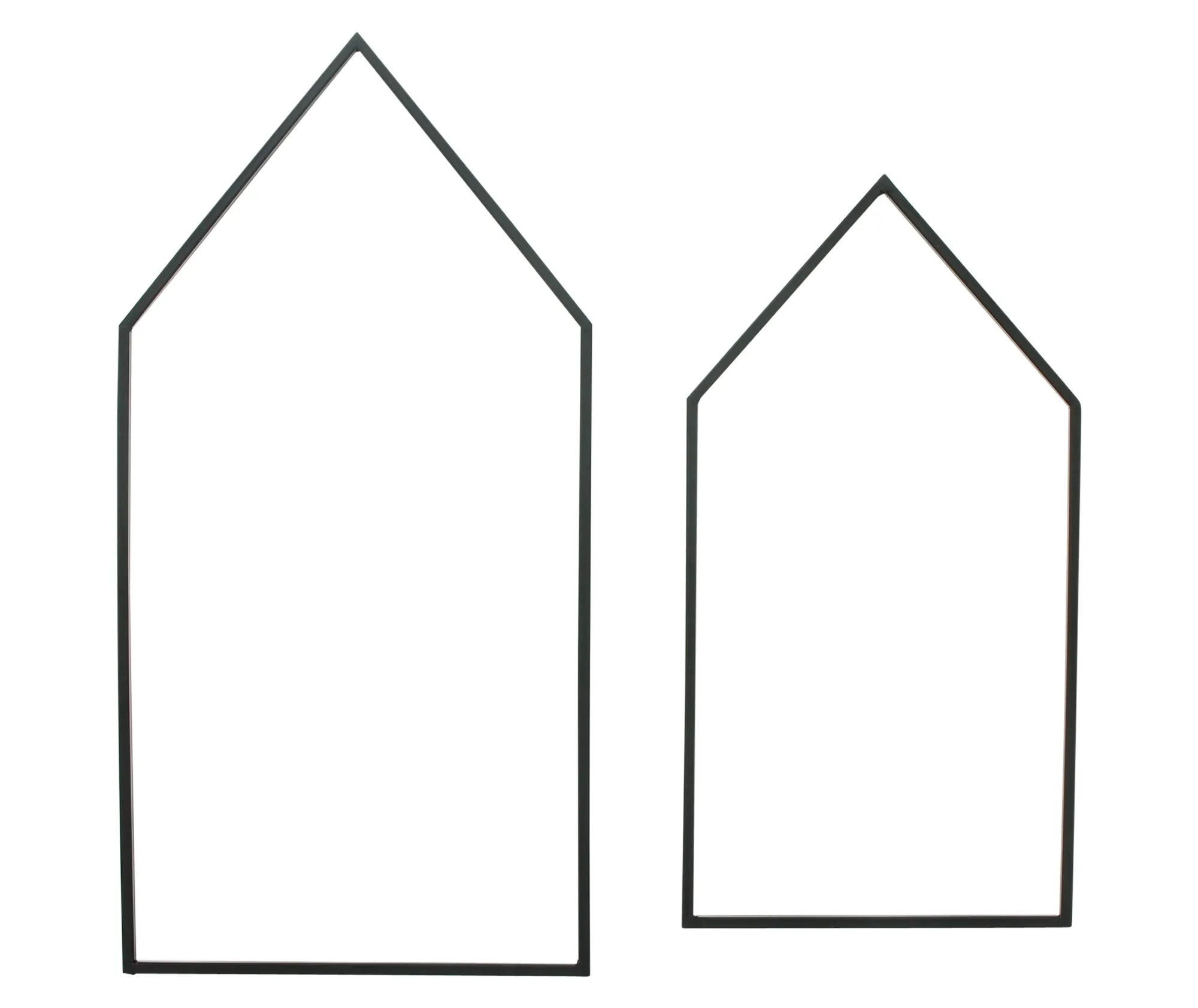 Haus "Modern Black", 2er Set  im Frank Flechtwaren Online Shop für Aus dem Häuschen kaufen