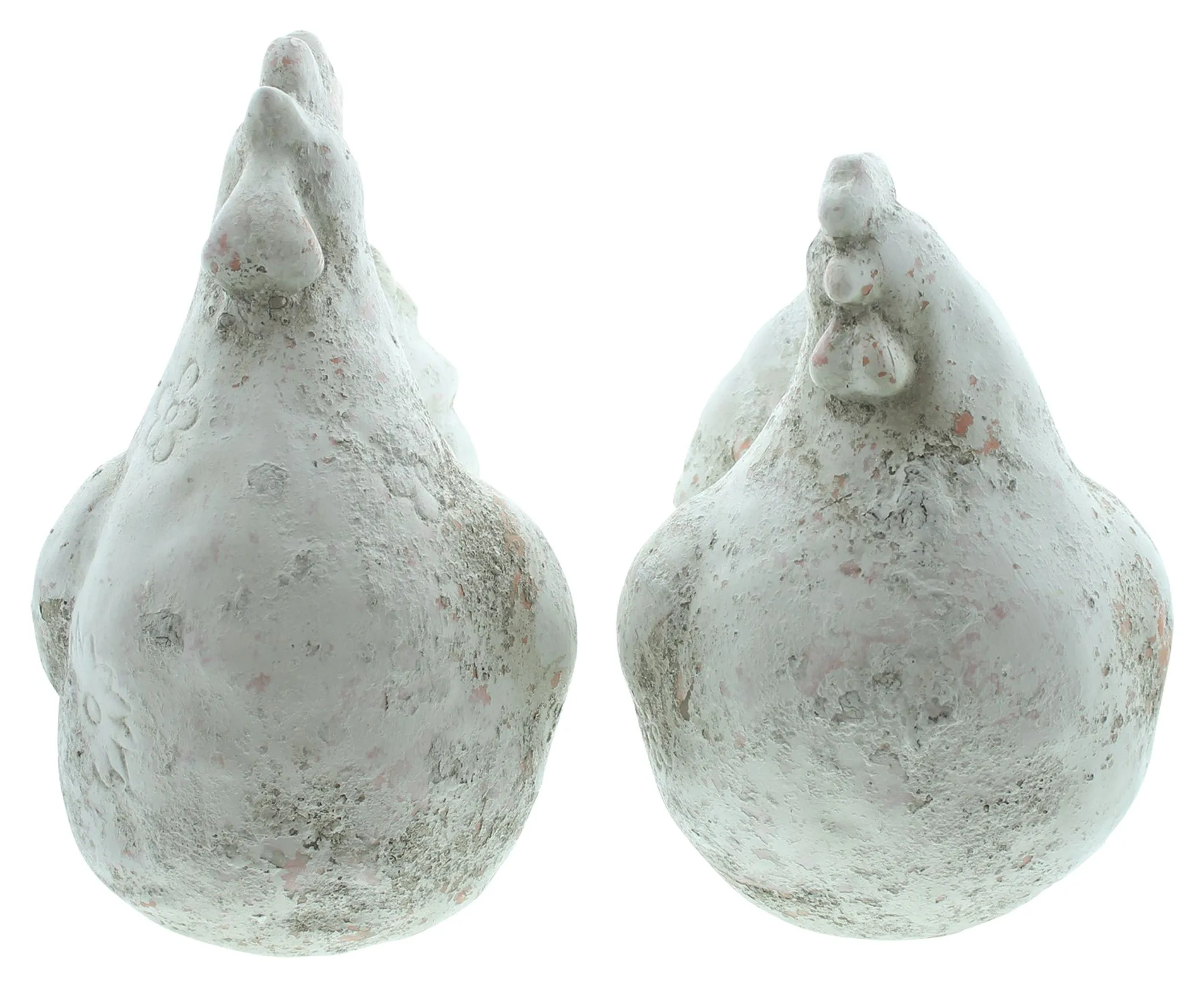 Figur "Huhn &amp; Hahn", 2er Set  im Frank Flechtwaren Online Shop für Dekofiguren kaufen