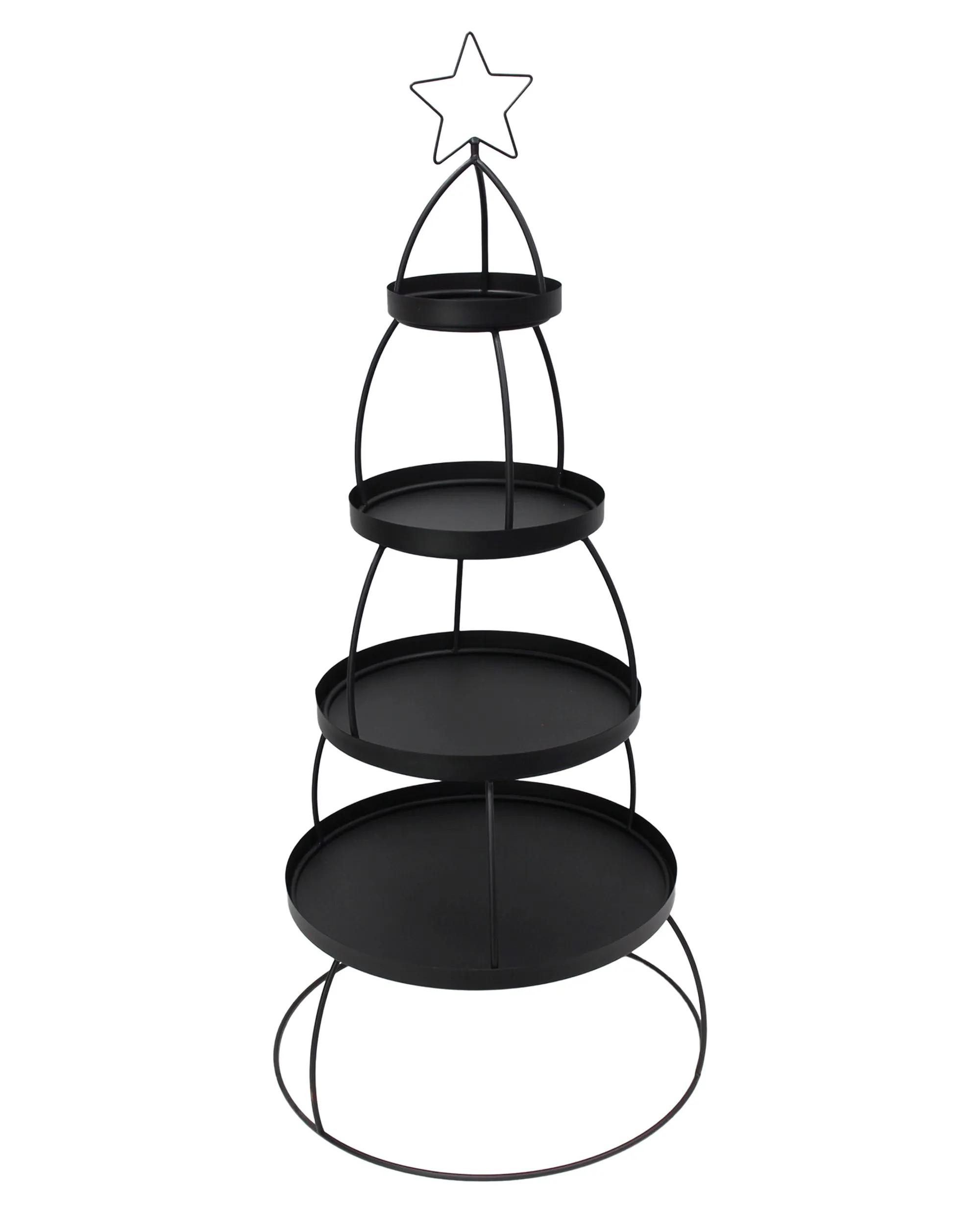 Etagere "Tannenbaum"  im Frank Flechtwaren Online Shop für Weihnachtliche Dekosäulen kaufen