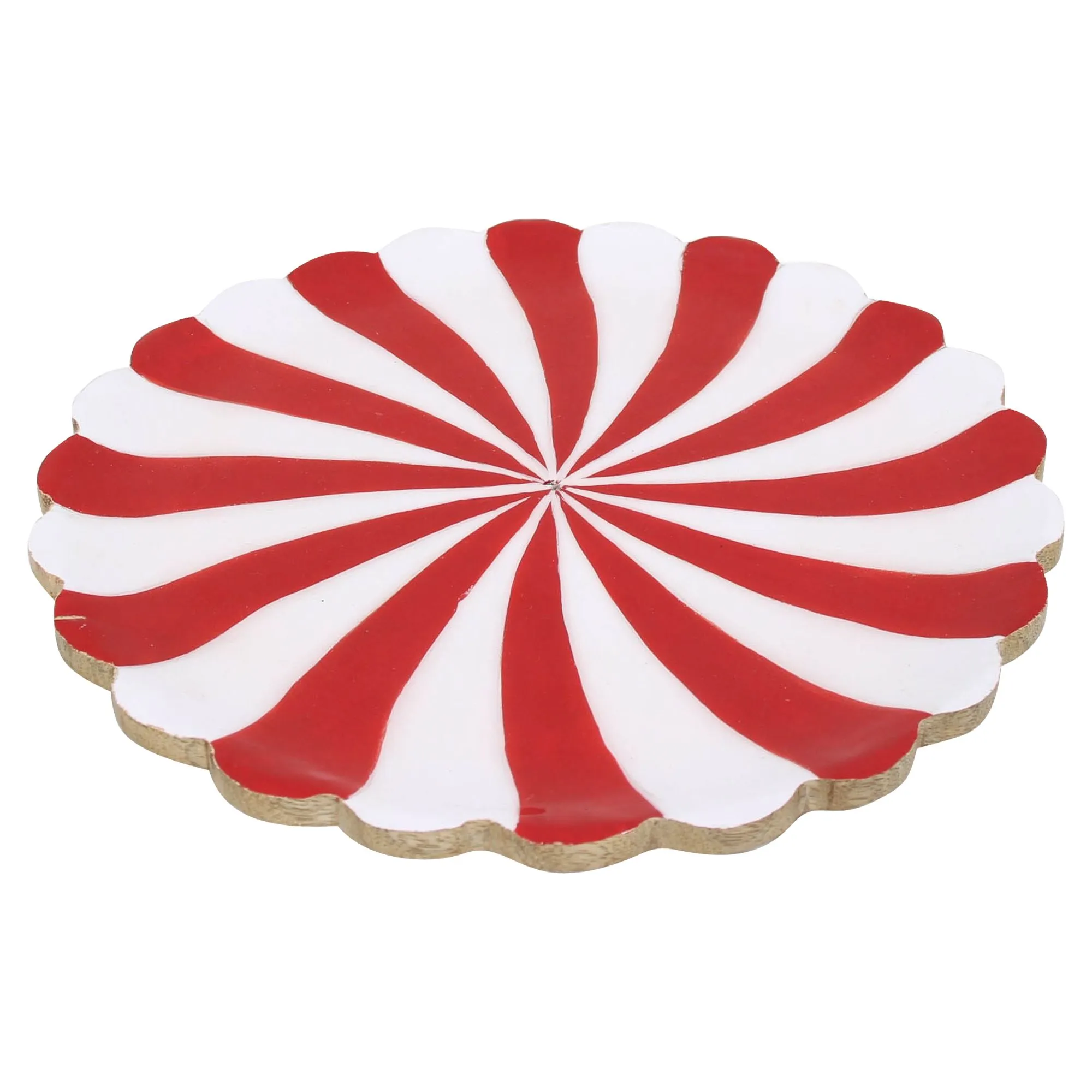 Deko-Teller "Bonbon"  im Frank Flechtwaren Online Shop für Welcome to Santa's Home kaufen
