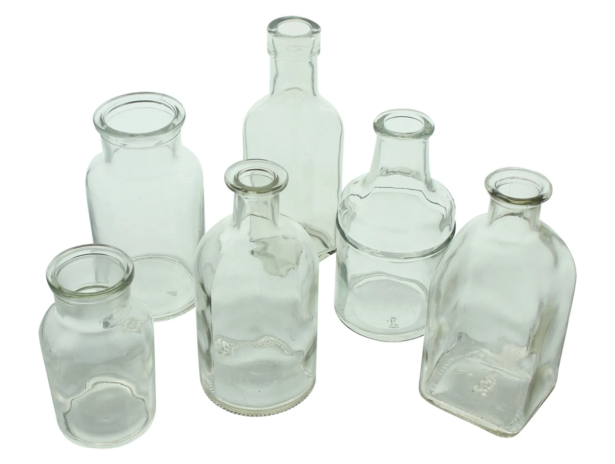 Dekovase "Solid", 6er Set  im Frank Flechtwaren Online Shop für Dekovasen kaufen