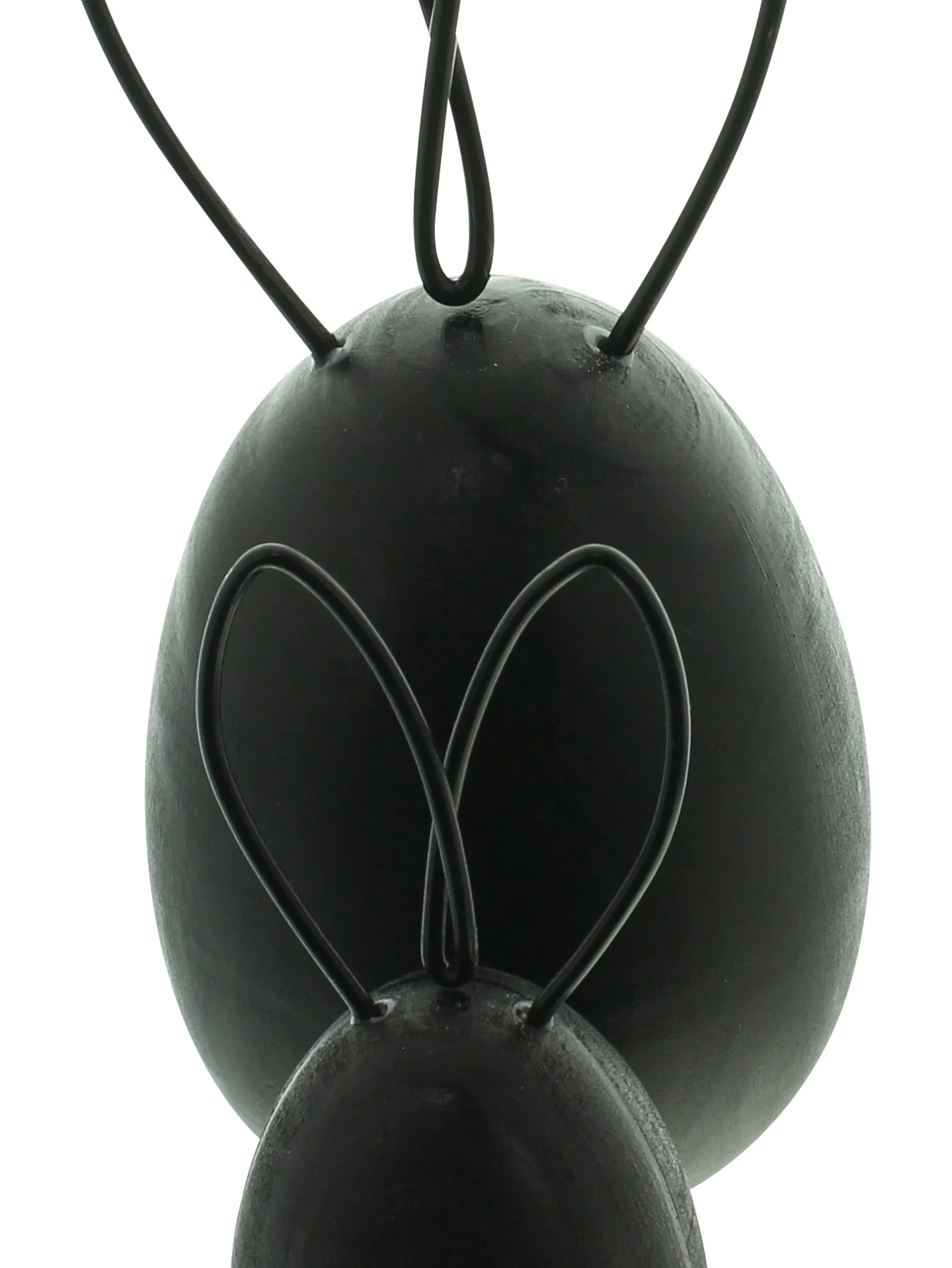 Hase "Black", 2er Set  im Frank Flechtwaren Online Shop für Hasen &amp; Co kaufen