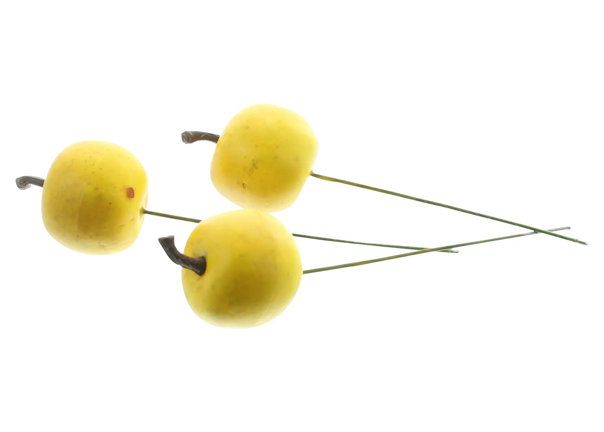 Mini-Apfel "Gelb", 24er Set  im Frank Flechtwaren Online Shop kaufen