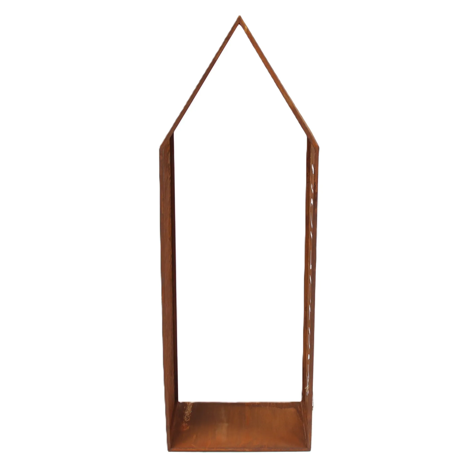 Kaminholz-Regal "Rustic"  im Frank Flechtwaren Online Shop für Rostdeko für Ihren Garten kaufen