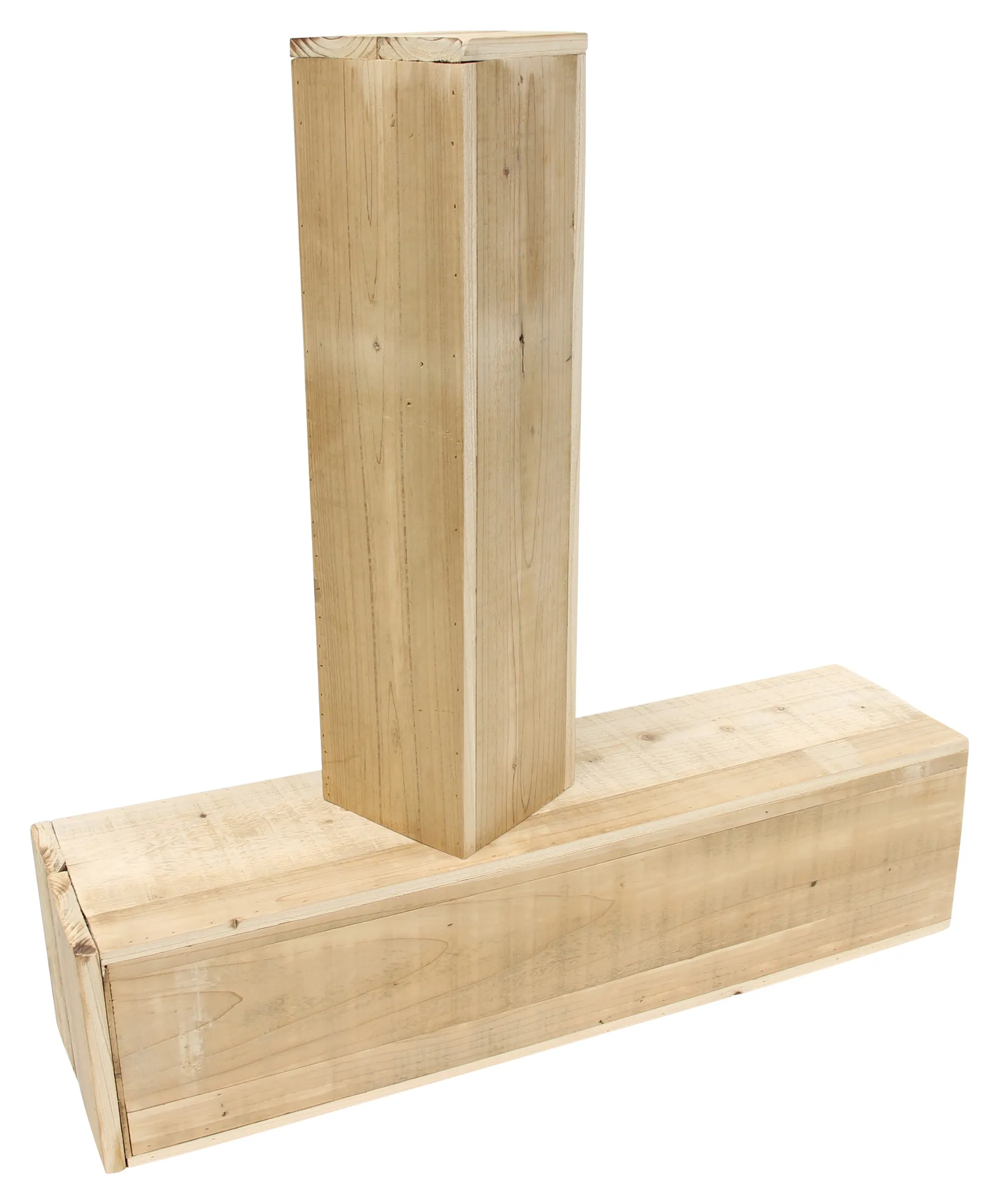 Säule "Rustikal", 2er Set  im Frank Flechtwaren Online Shop für Nordischer Winter kaufen