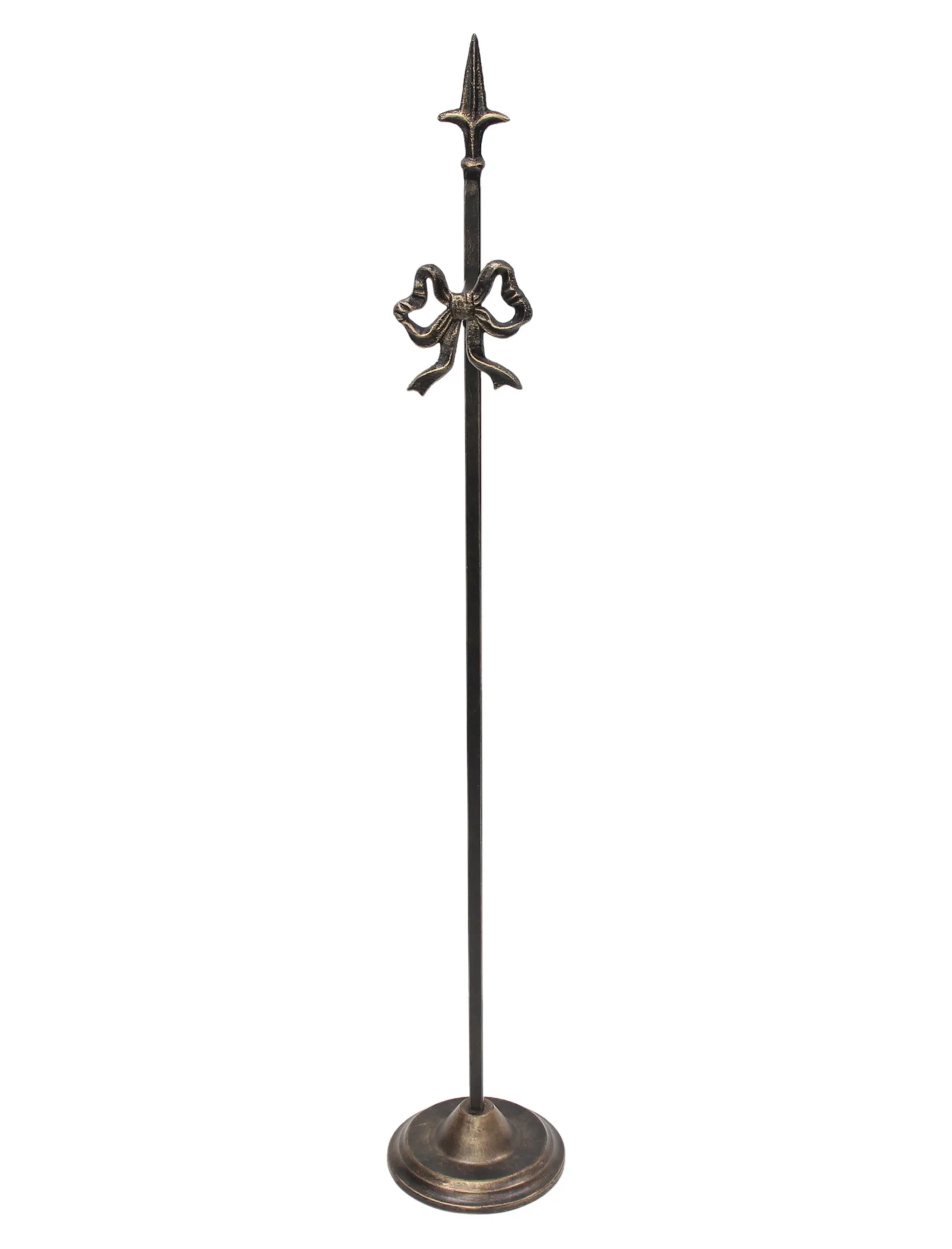 Kranzhalter "Schleife"  im Frank Flechtwaren Online Shop für Vintage-Flair im Weihnachtsgarten kaufen