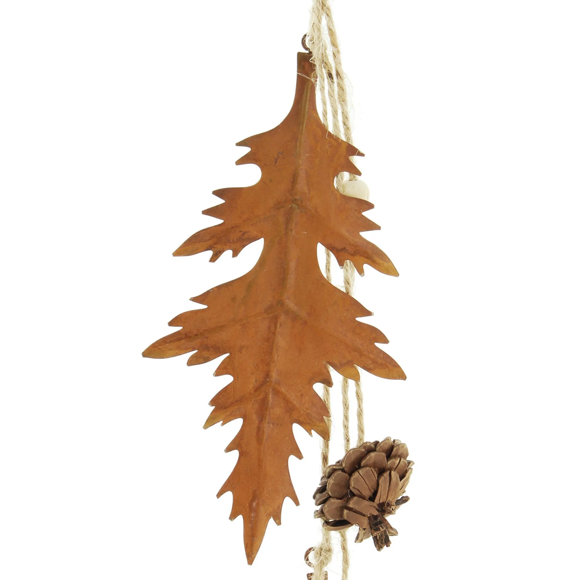 Metallhänger "Herbstblätter", 4er Set  im Frank Flechtwaren Online Shop für Dekohänger kaufen
