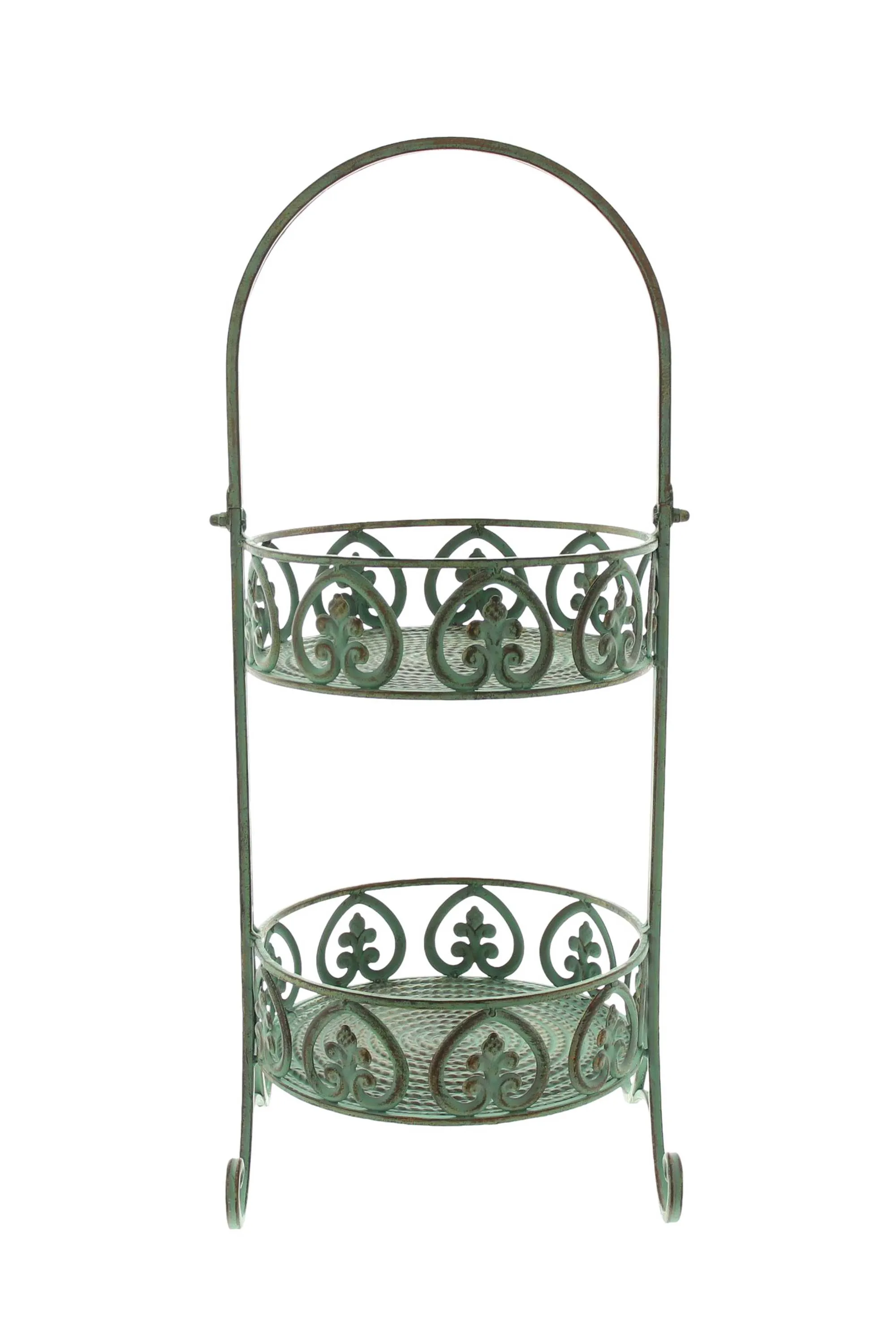 Etagere "Ornamente"  im Frank Flechtwaren Online Shop für Nostalgischer Herbstgarten kaufen