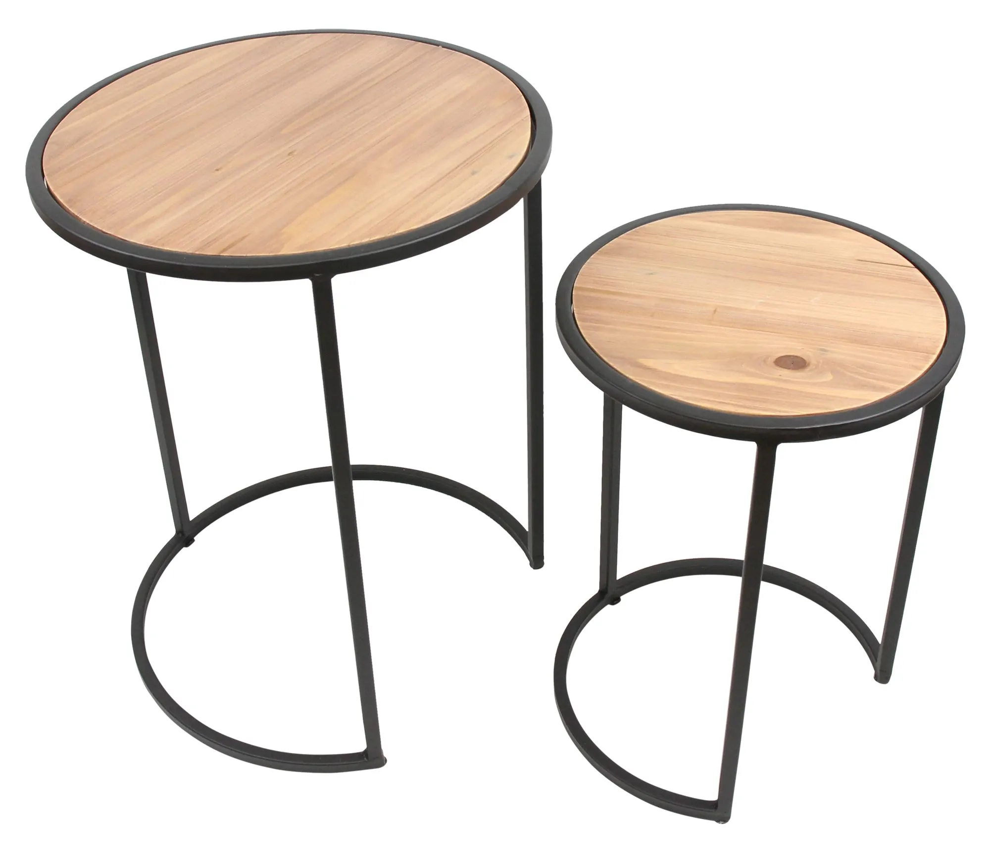 Beistelltisch "Circle", 2er Set  im Frank Flechtwaren Online Shop für Tische kaufen