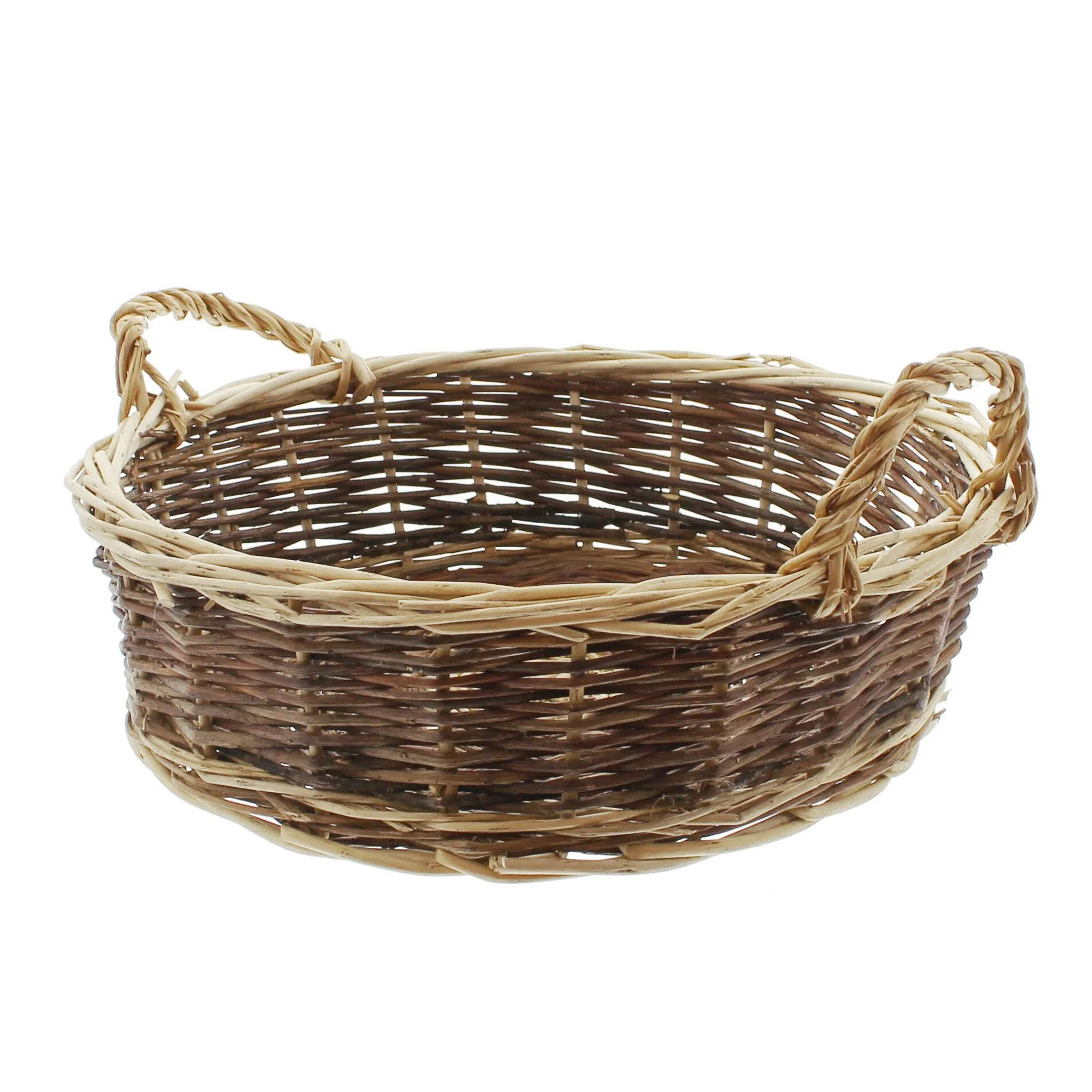 Schale "Natur/Weiß", groß  im Frank Flechtwaren Online Shop für Schalen kaufen