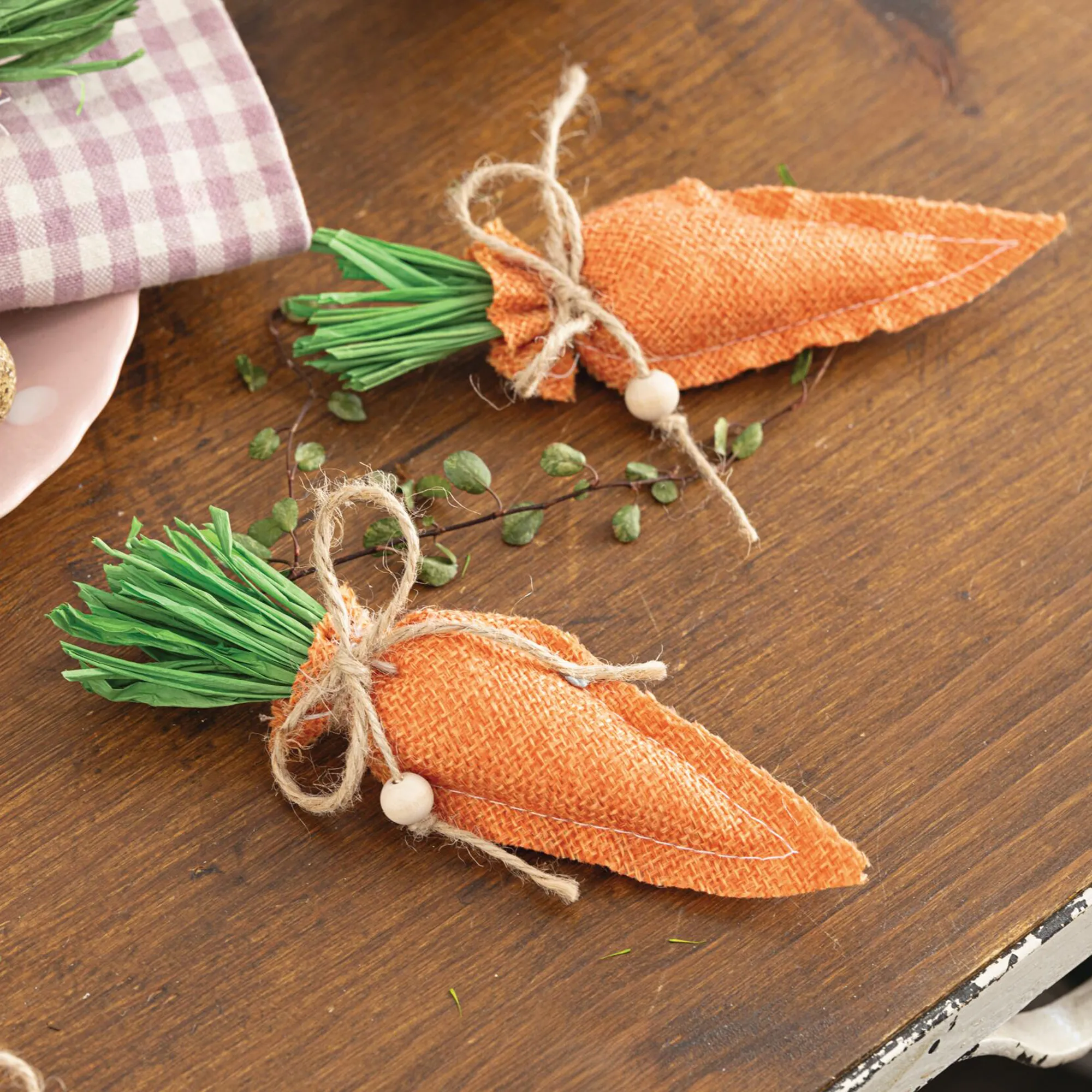 Osterdeko "Karotten", 8er Set  im Frank Flechtwaren Online Shop kaufen