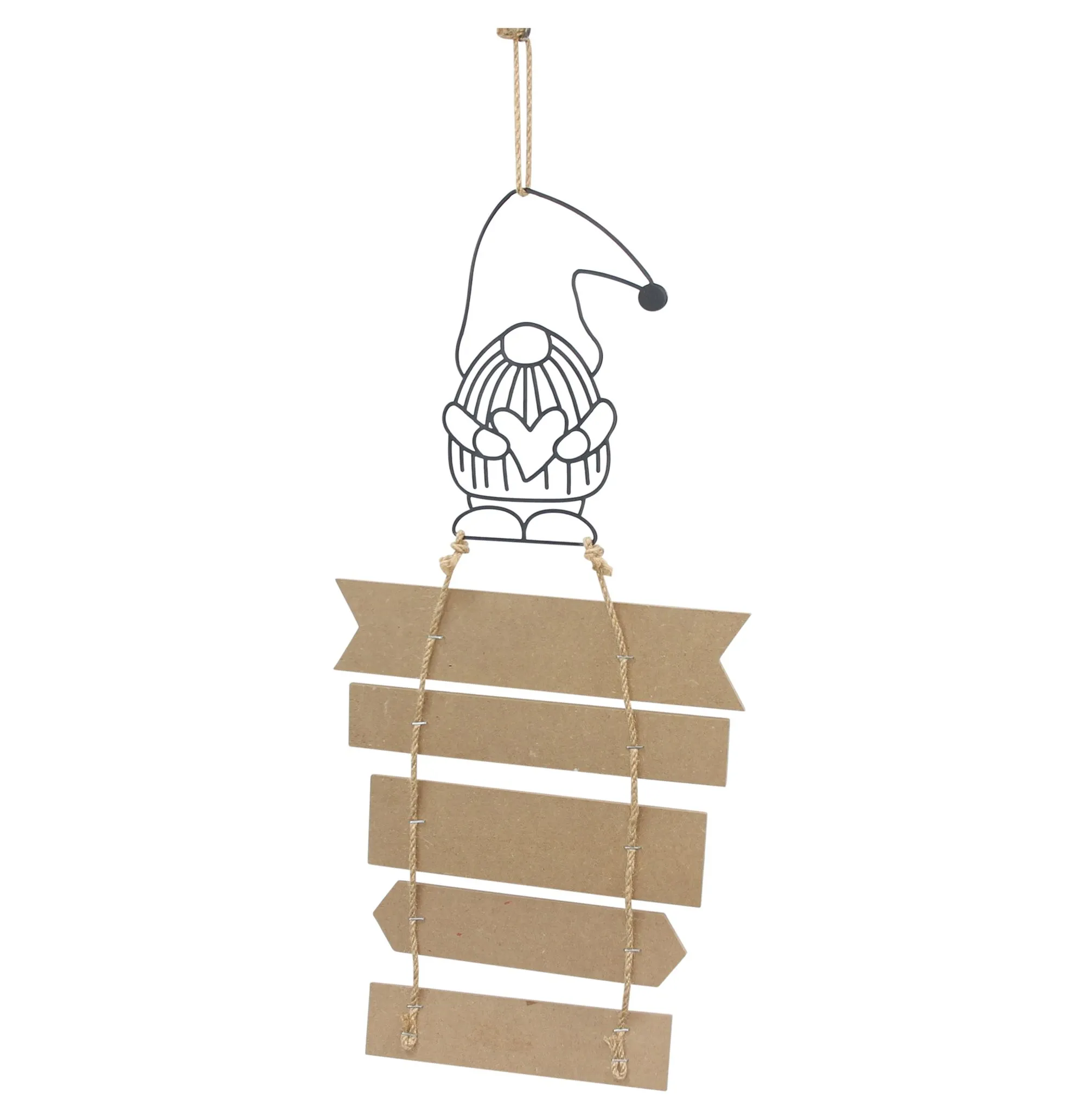 Schild "Weihnachts-Wichtelzauber"  im Frank Flechtwaren Online Shop für Dekohänger  kaufen