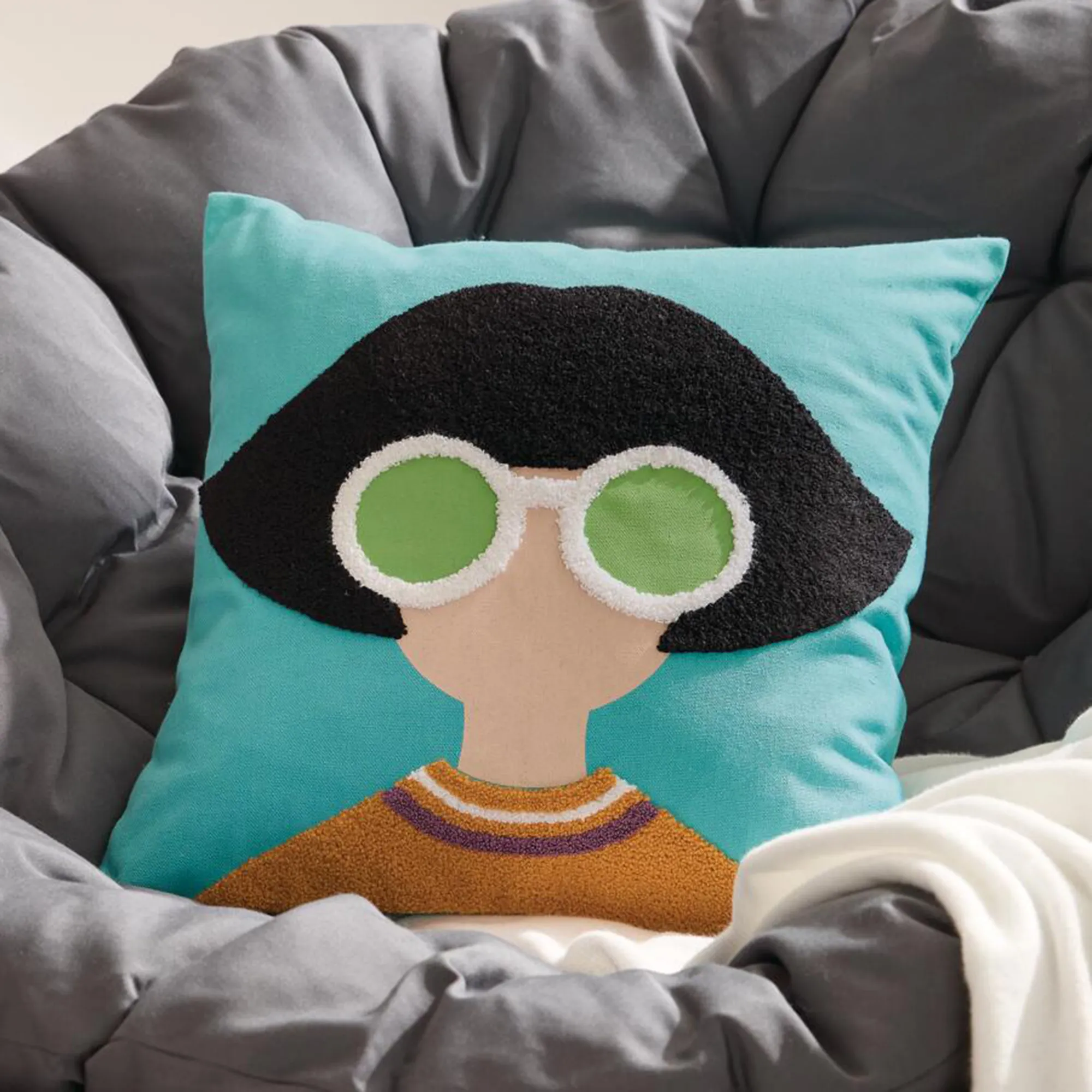 Kissenhülle "Popart-Style"  im Frank Flechtwaren Online Shop kaufen