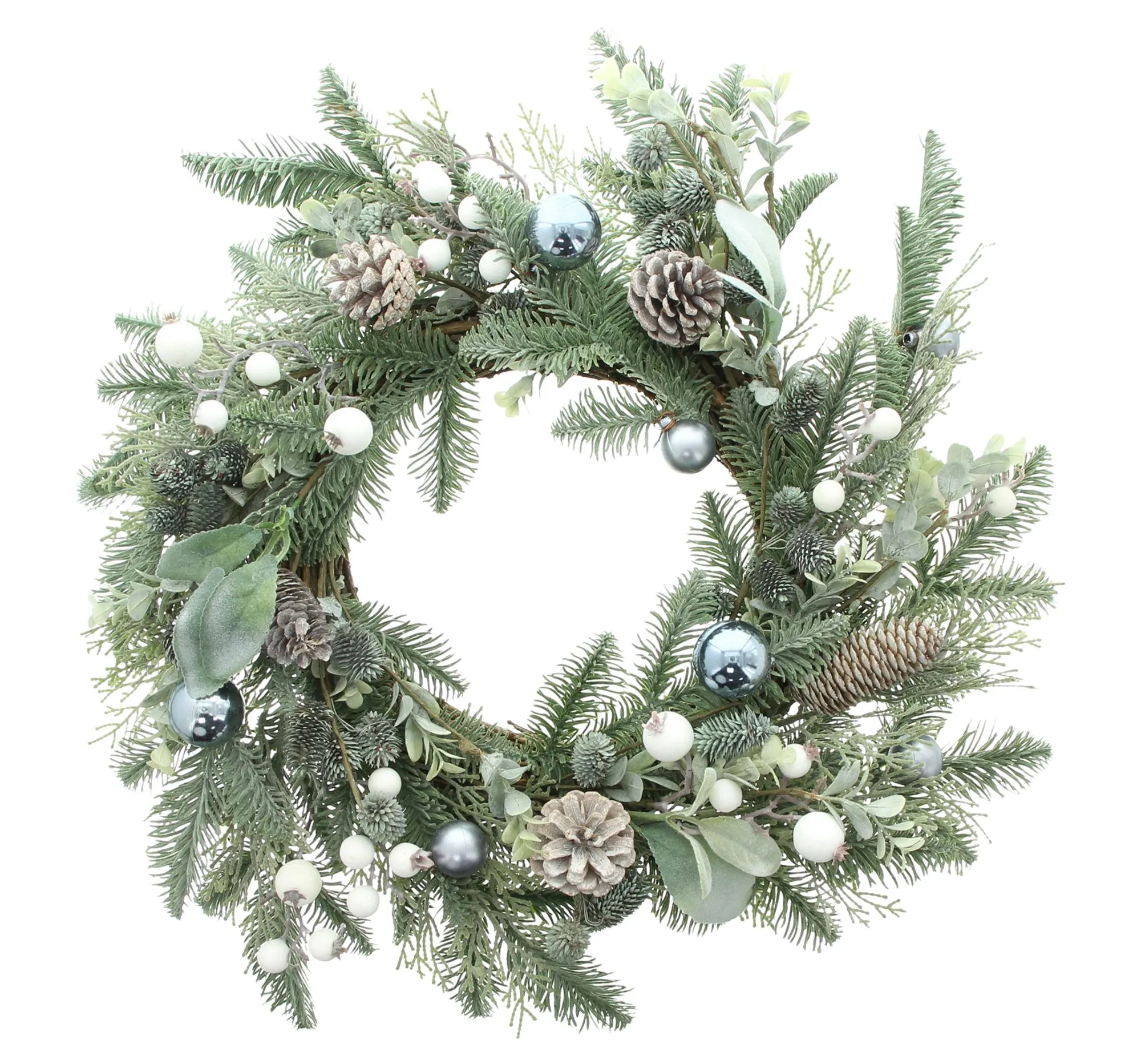 Kranz "Winterzauber"  im Frank Flechtwaren Online Shop für Adventskränze kaufen