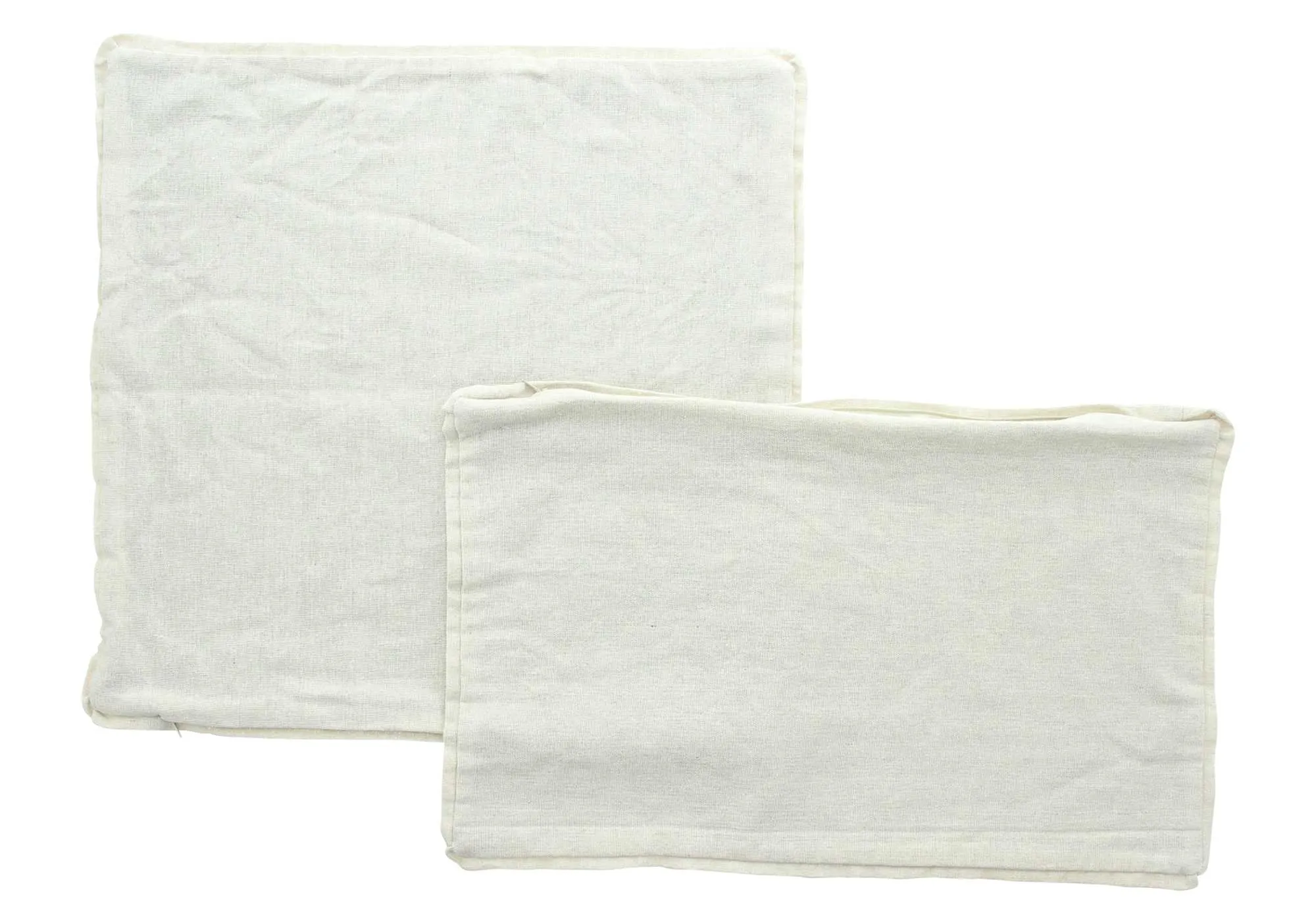 Kissenhülle "Grün &amp; Grau", 2er Set  im Frank Flechtwaren Online Shop für Kissenhüllen kaufen