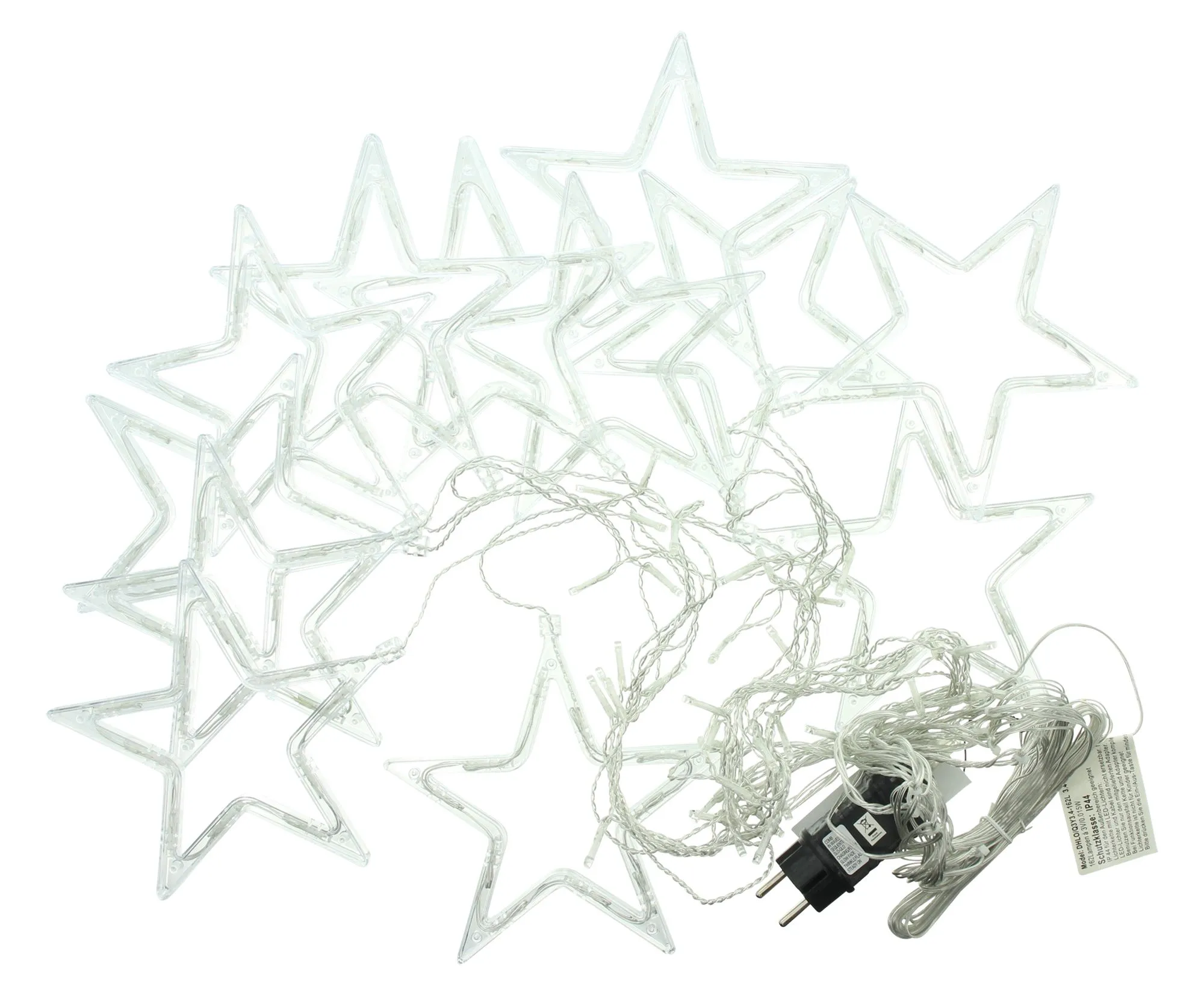 LED-Lichtervorhang "Sterne"  im Frank Flechtwaren Online Shop für Sterne kaufen