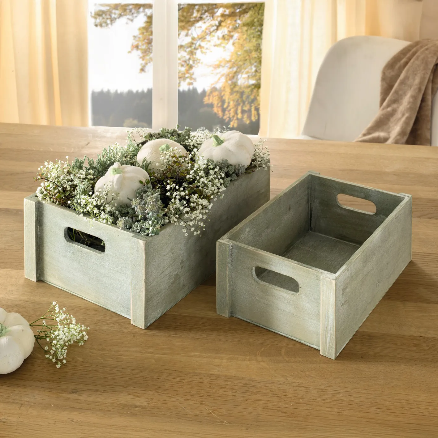 Universalkiste "Präsent", 2er Set  im Frank Flechtwaren Online Shop für Weinliebhaber kaufen