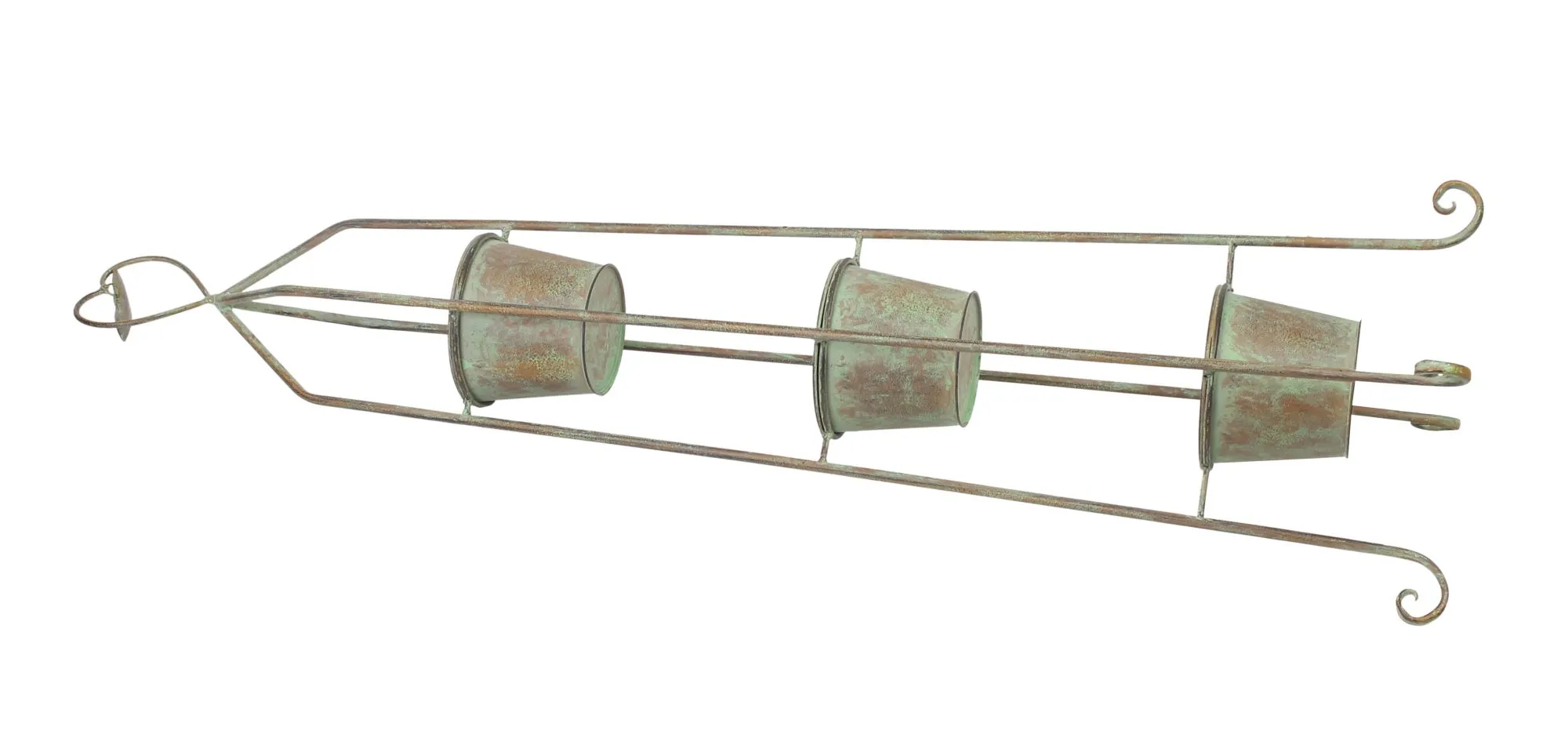 Pflanzsäule "Herz"  im Frank Flechtwaren Online Shop für Pflanztöpfe kaufen