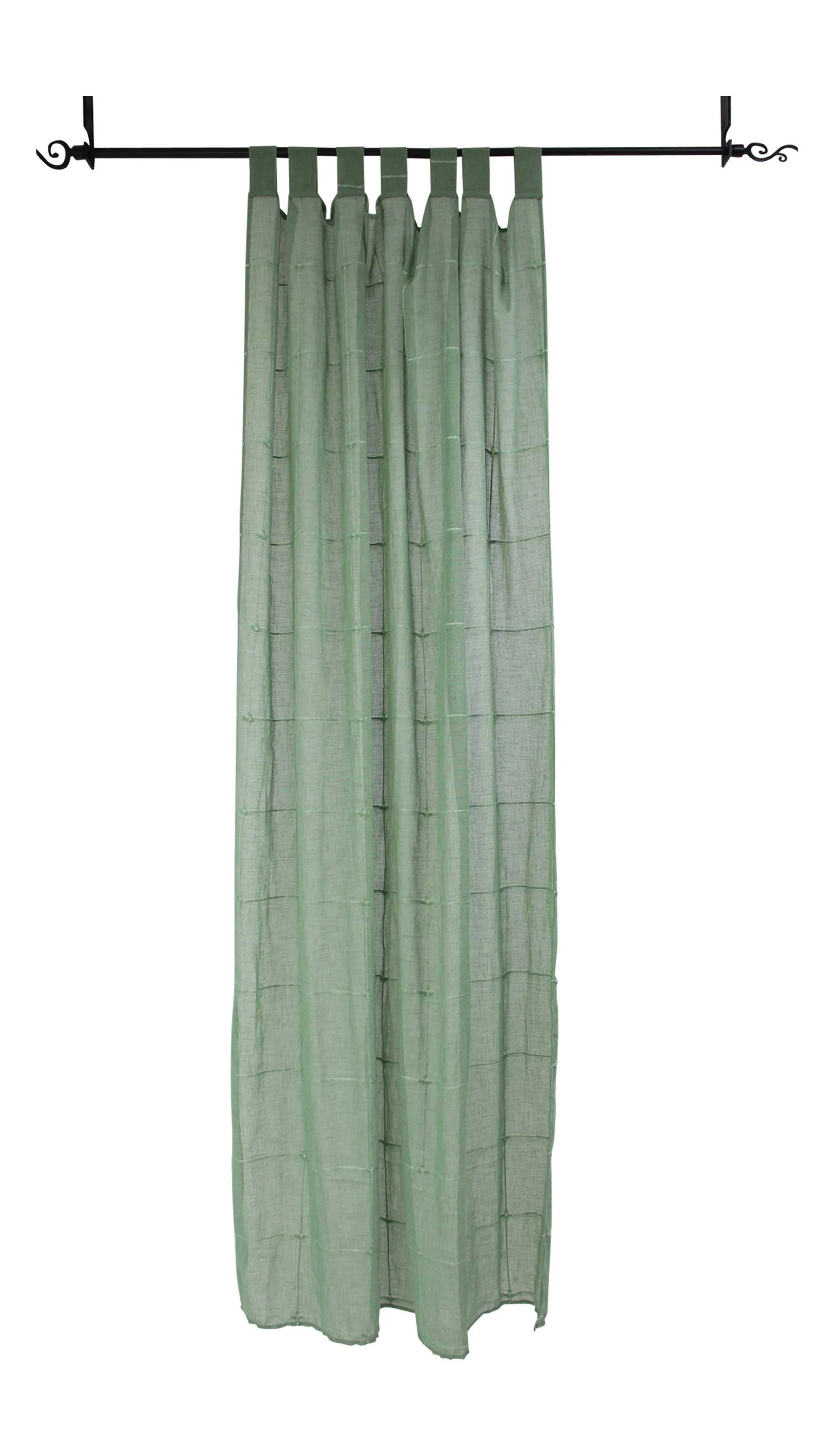 Vorhang "Green Square"  im Frank Flechtwaren Online Shop für Fenstervorhänge kaufen