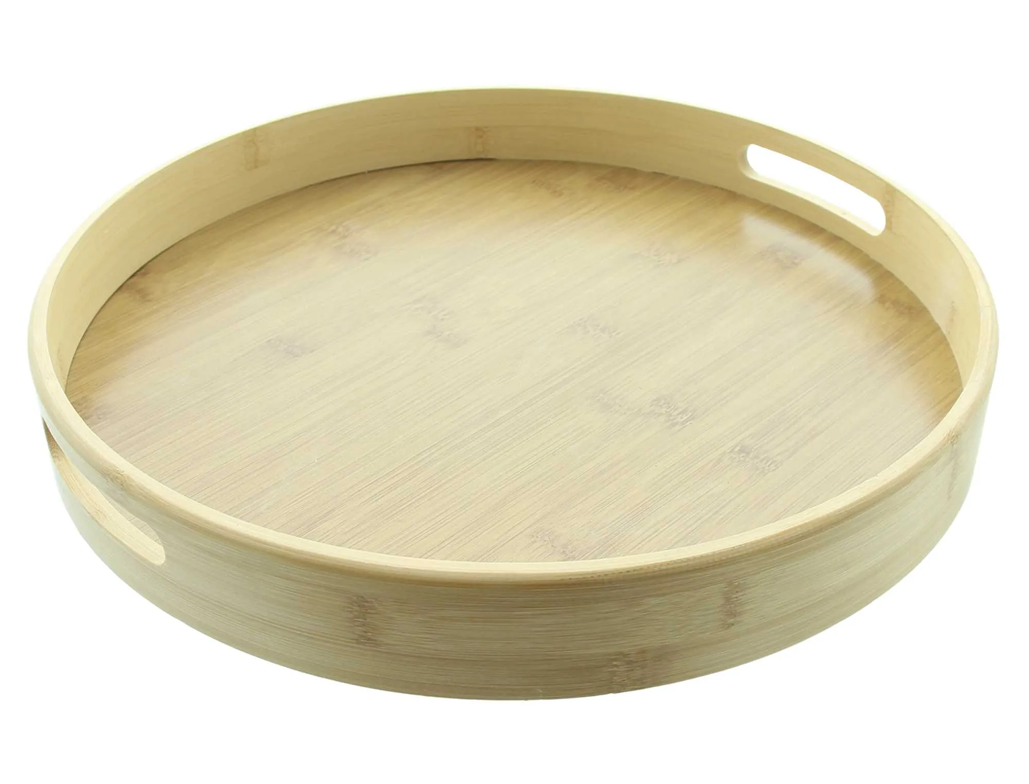 Tablett "Bambus", rund  im Frank Flechtwaren Online Shop für Modern Living kaufen