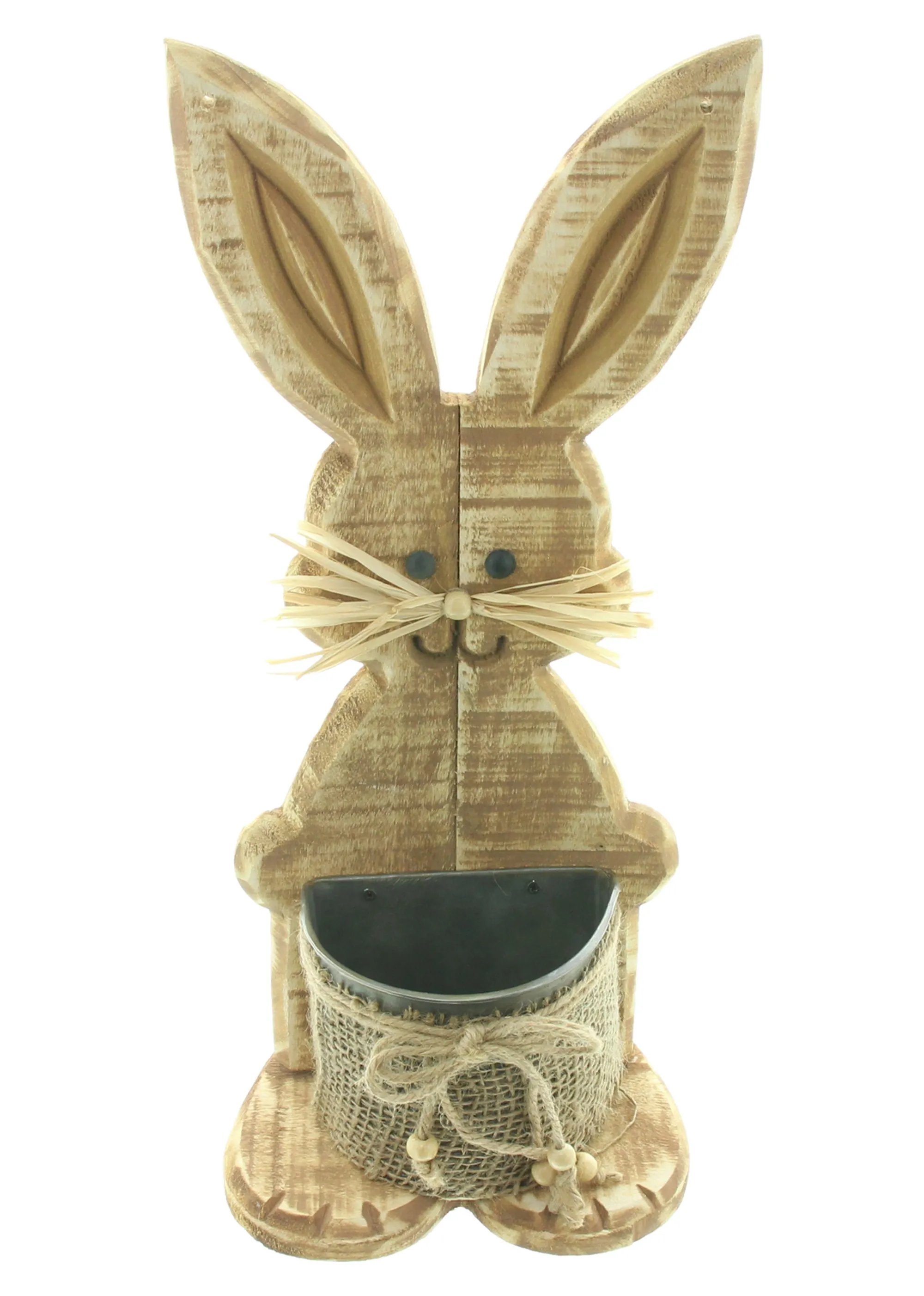 Hase "Pflanztöpfchen"  im Frank Flechtwaren Online Shop für Bunte Osterzeit kaufen