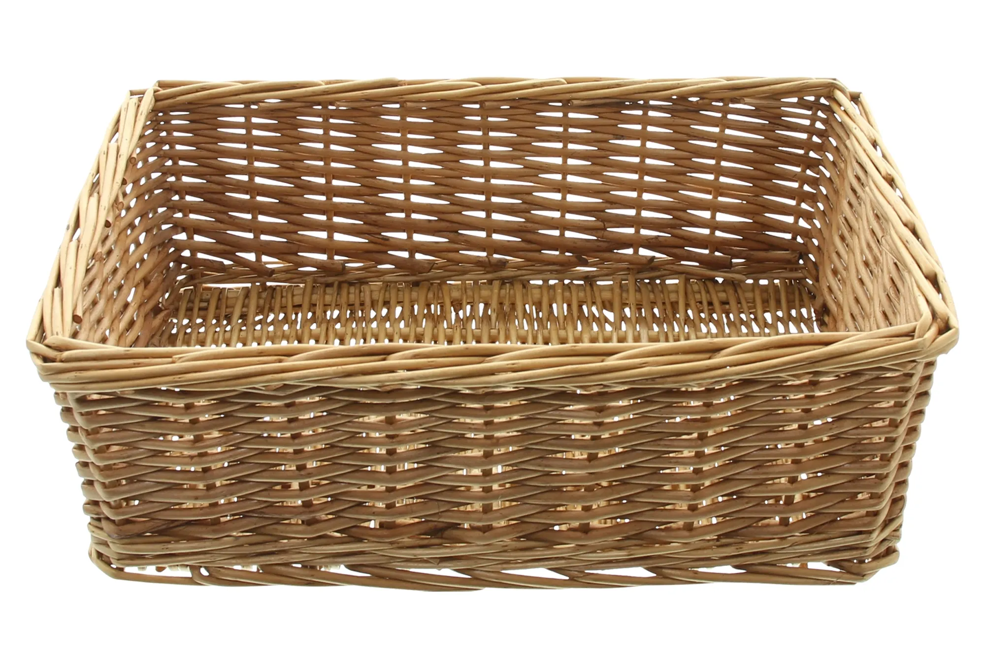 Regalkorb "Natur", klein  im Frank Flechtwaren Online Shop für Ladendeko kaufen