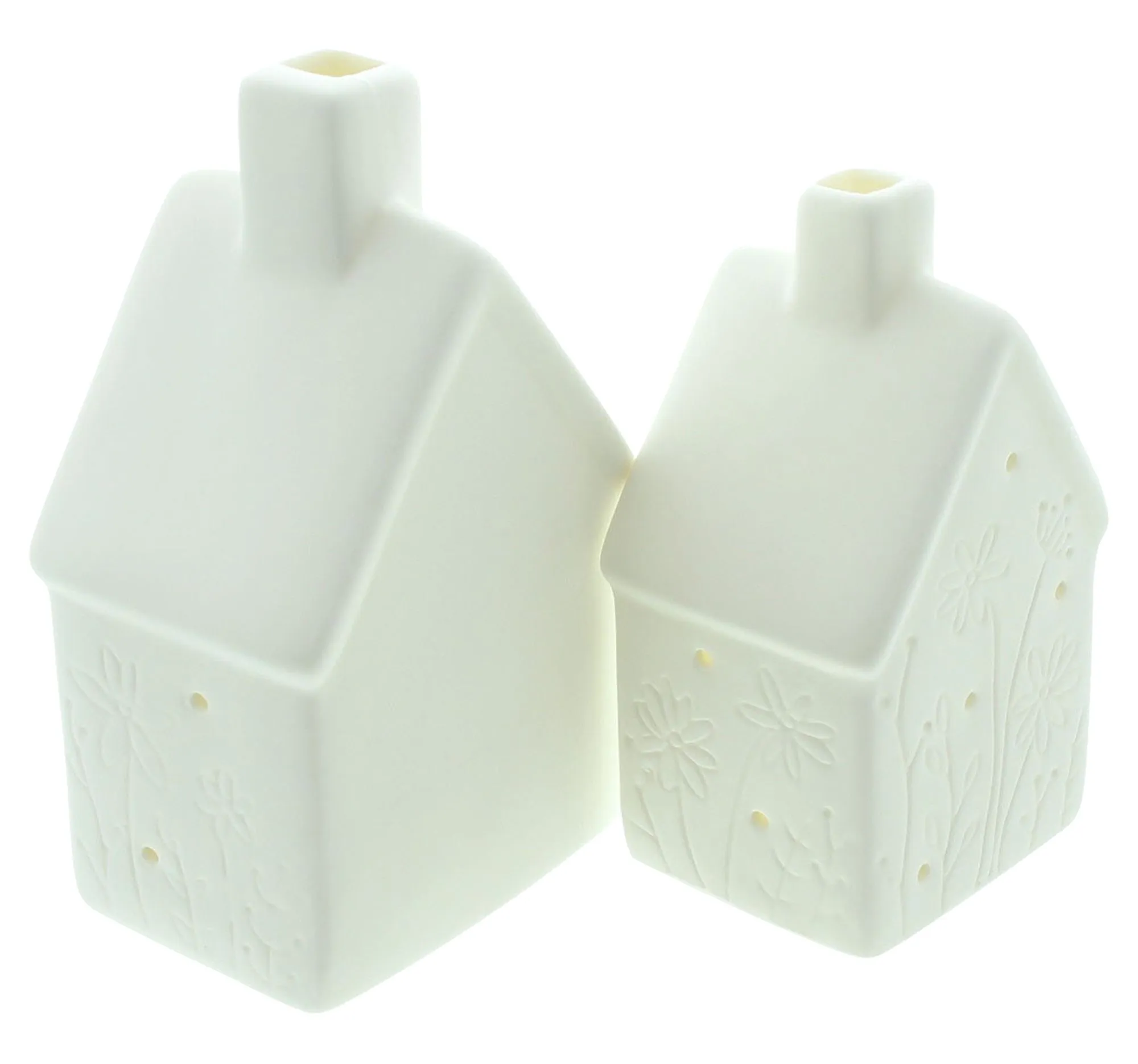 LED-Haus "Blumenwiese", 2er Set  im Frank Flechtwaren Online Shop für LED-Dekoobjekte kaufen