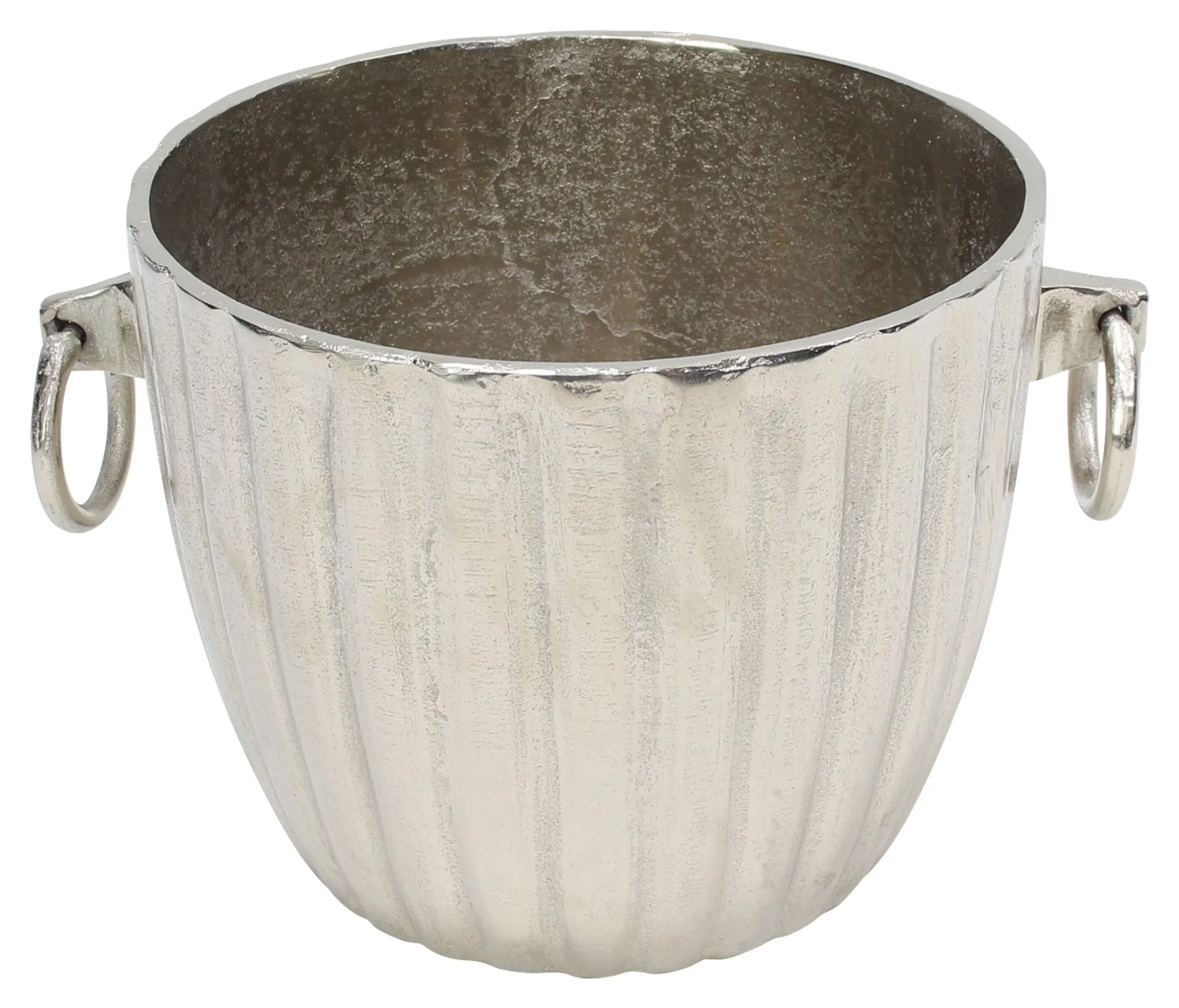 Sektkühler "Argentum"  im Frank Flechtwaren Online Shop für Metallic Glam kaufen