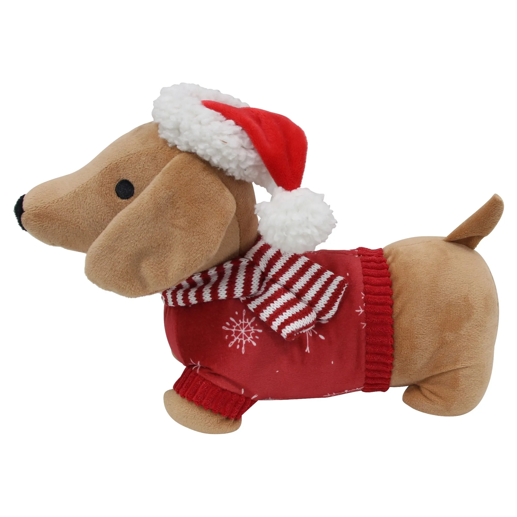 Türstopper "Weihnachtsdackel"  im Frank Flechtwaren Online Shop für Auf den Dackel gekommen kaufen