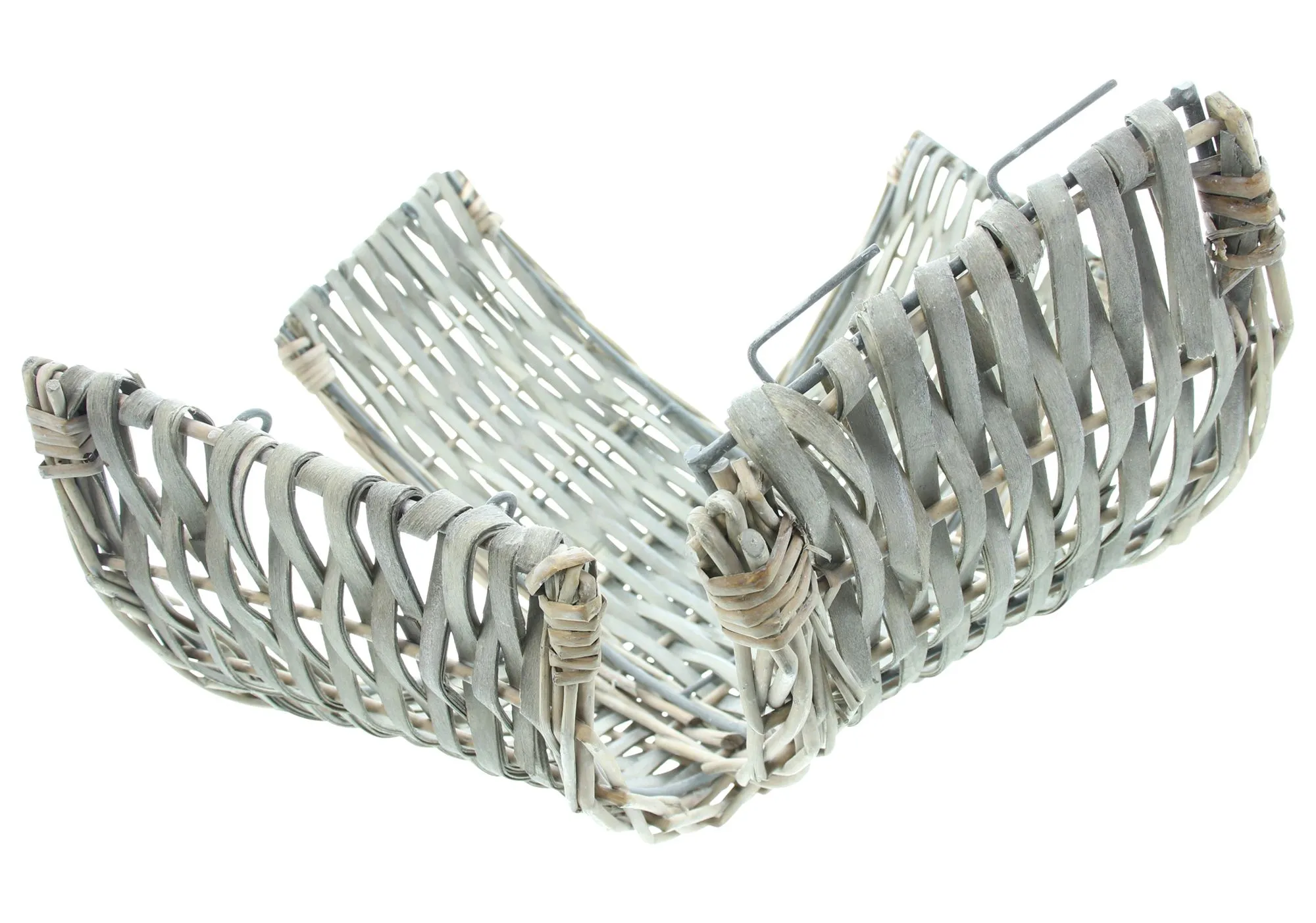 Weihnachtsbaumring "Grey"  im Frank Flechtwaren Online Shop für Tannenbäume kaufen