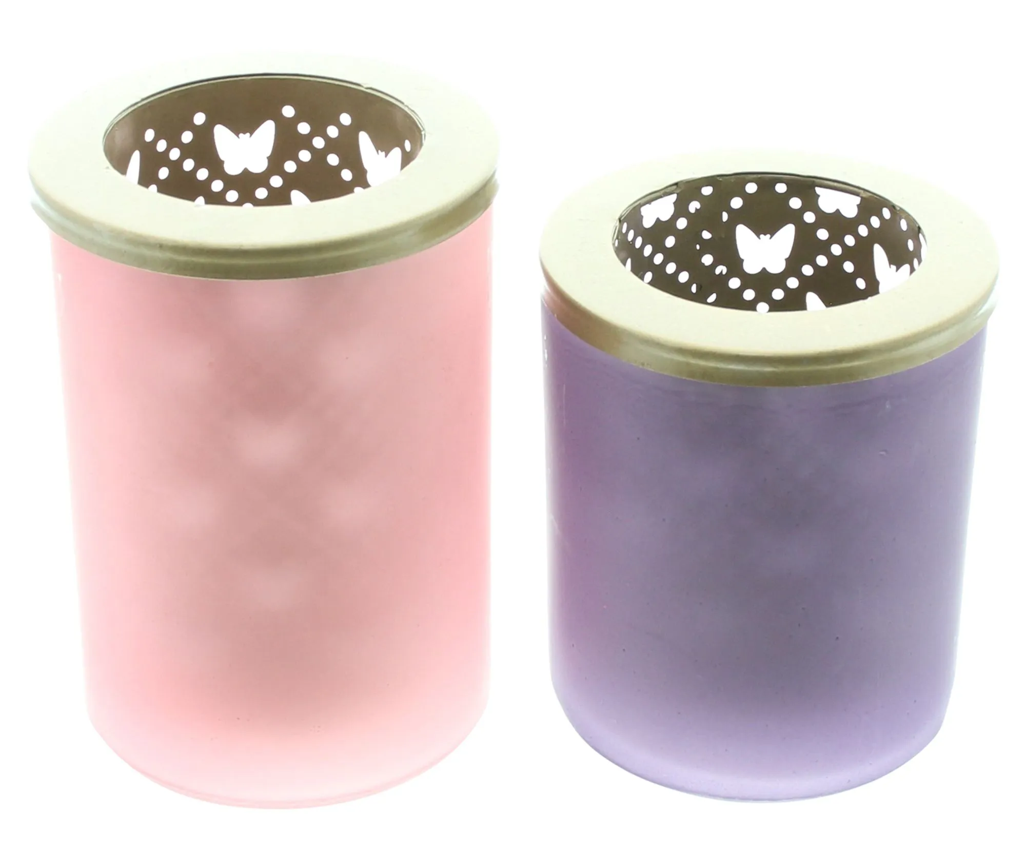 Teelichthalter "Schmetterling", 2er Set  im Frank Flechtwaren Online Shop für Teelichthalter kaufen
