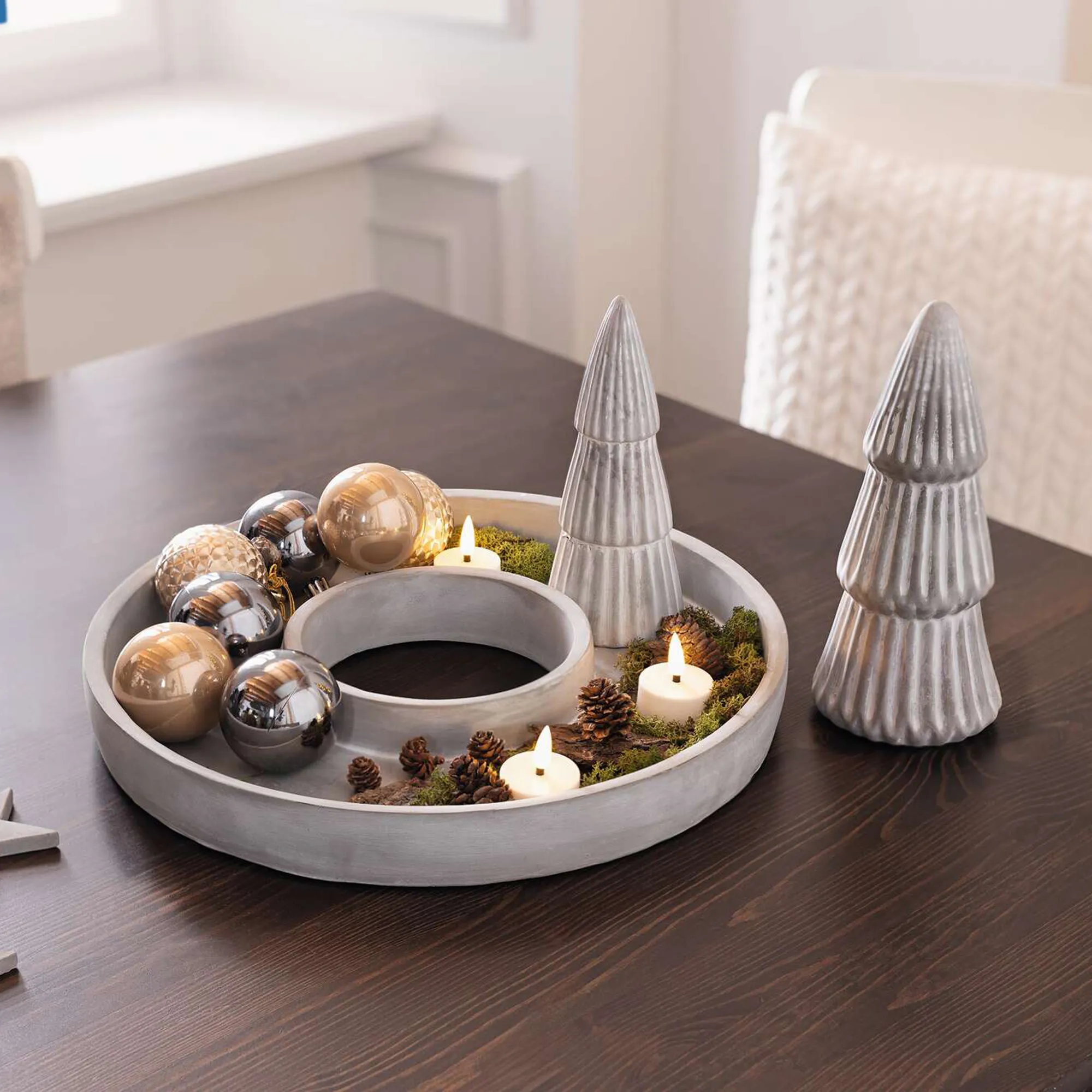 Dekoring "Grey"  im Frank Flechtwaren Online Shop kaufen