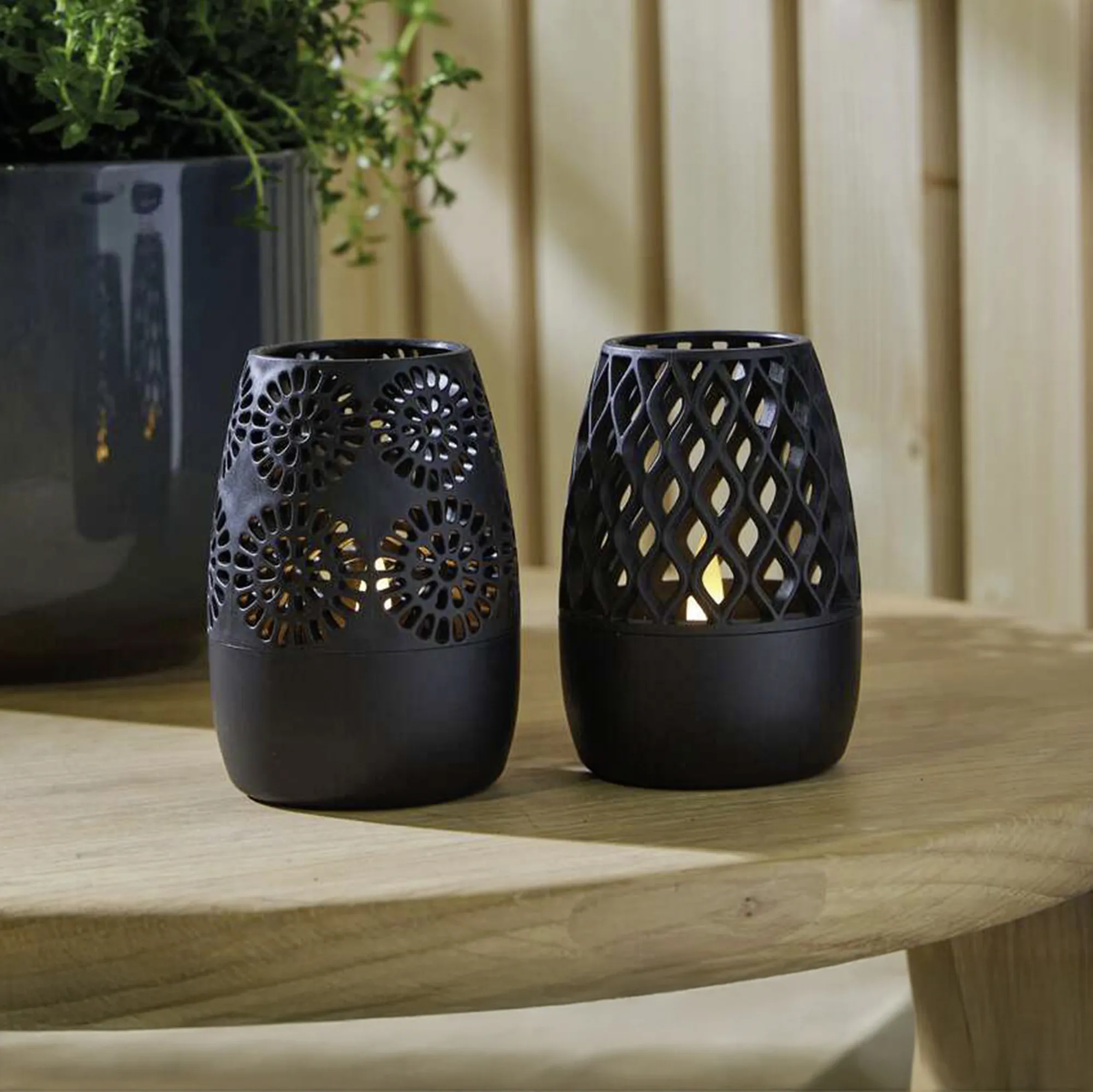 LED-Solarleuchte "Sparkle", 2er Set  im Frank Flechtwaren Online Shop kaufen