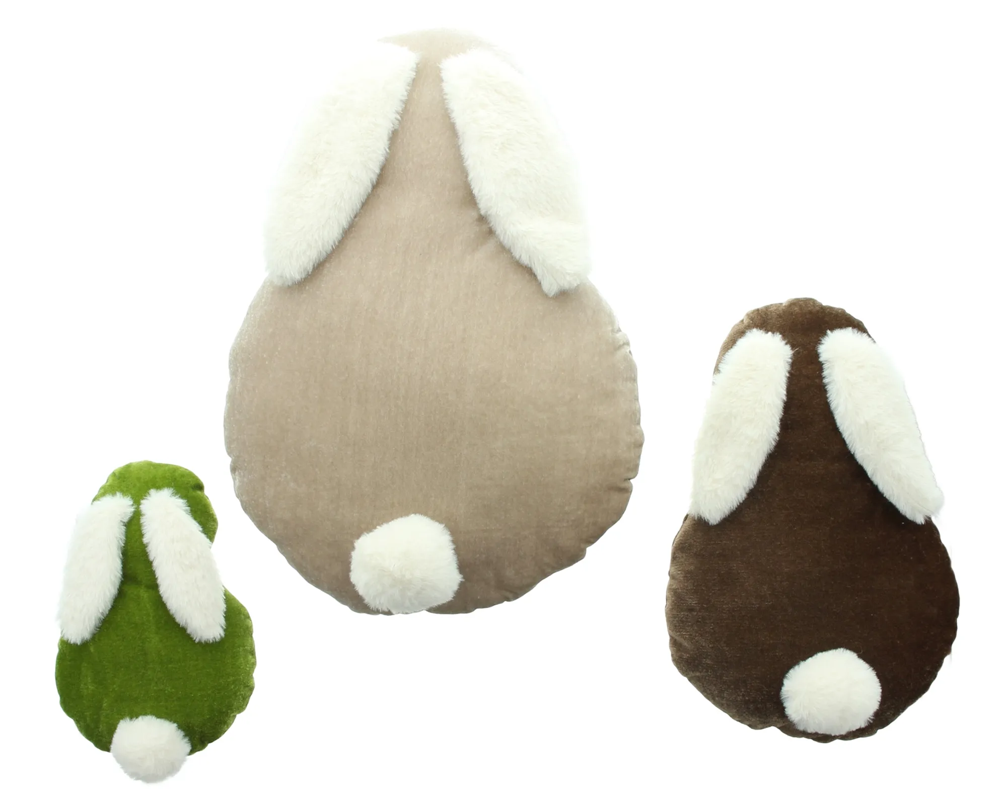 Dekohase "Flauschig", 3er Set  im Frank Flechtwaren Online Shop für Hasen &amp; Co kaufen