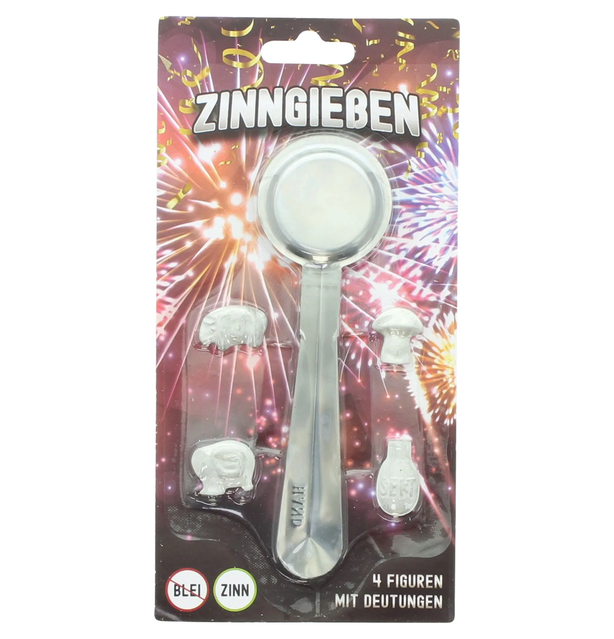 Partyspaß "Zinngießen", 2er Set, 10tlg.  im Frank Flechtwaren Online Shop für Exklusiv Online - Deko kaufen