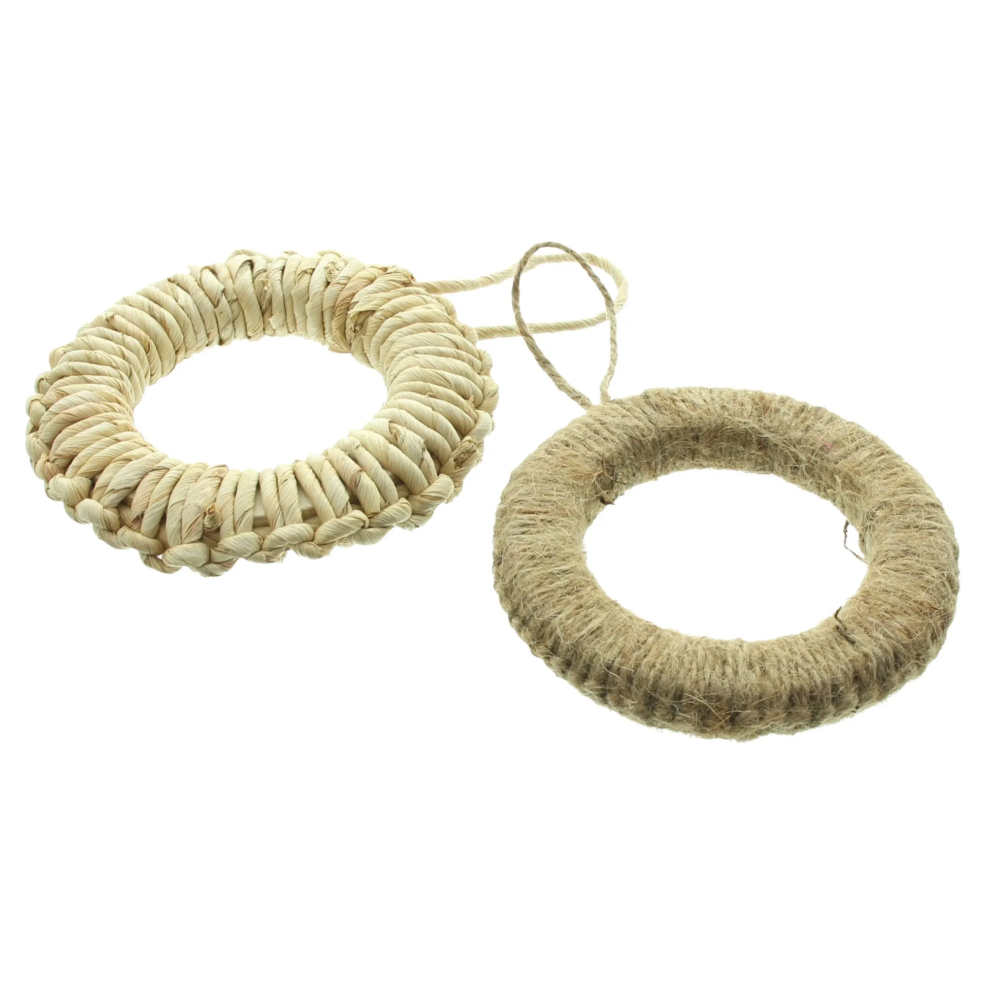 Hänger "Natur", 2er Set  im Frank Flechtwaren Online Shop für Naturtöne kaufen