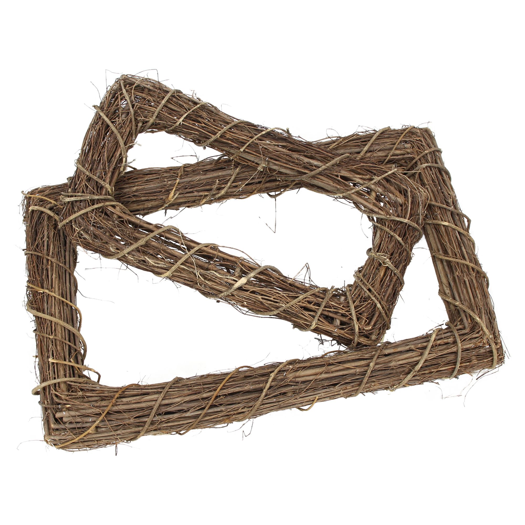 Flechtrahmen "Ulmenreisig", 2er Set  im Frank Flechtwaren Online Shop für Shabby Chic kaufen