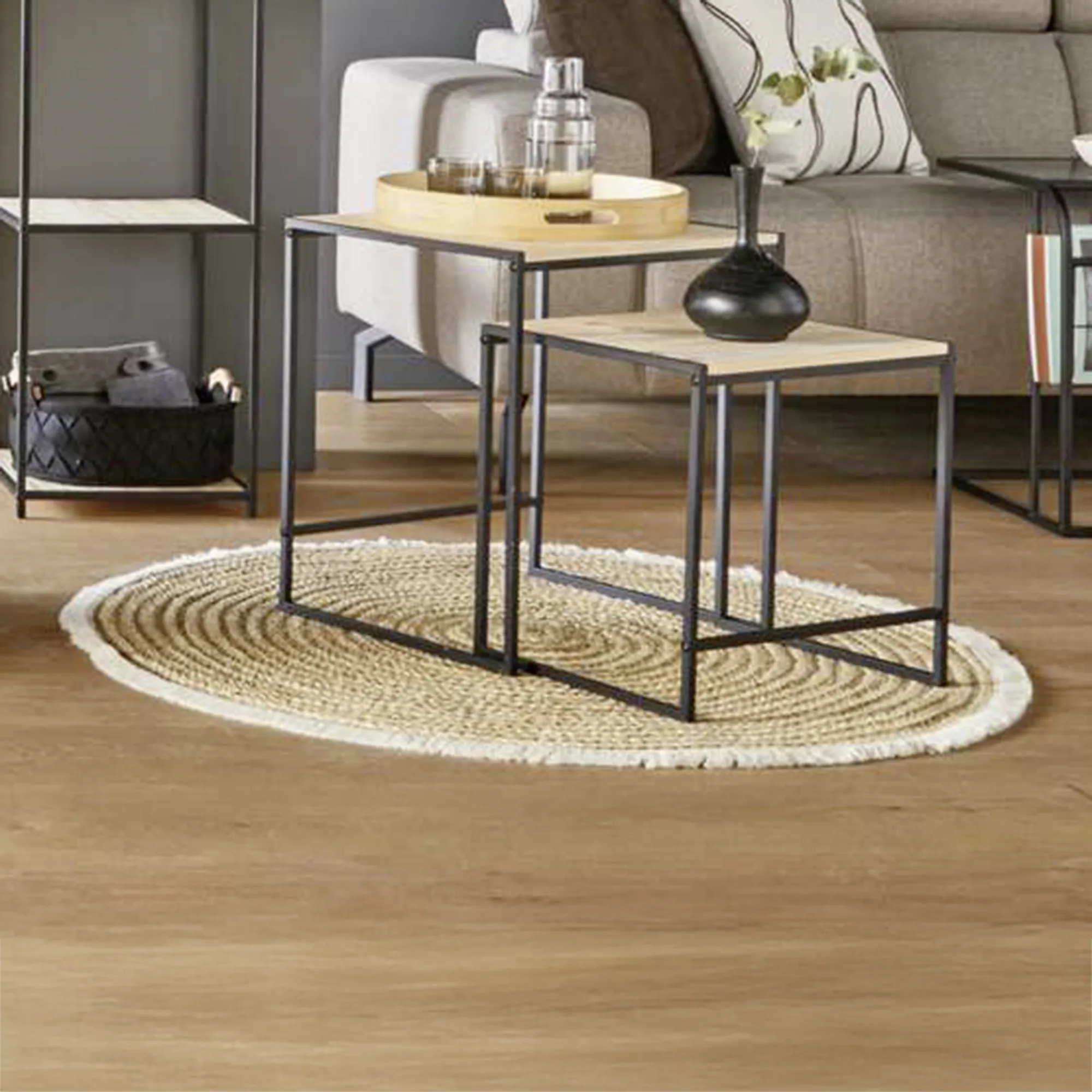 Bodenmatte "Circulo"  im Frank Flechtwaren Online Shop für Modern Living kaufen