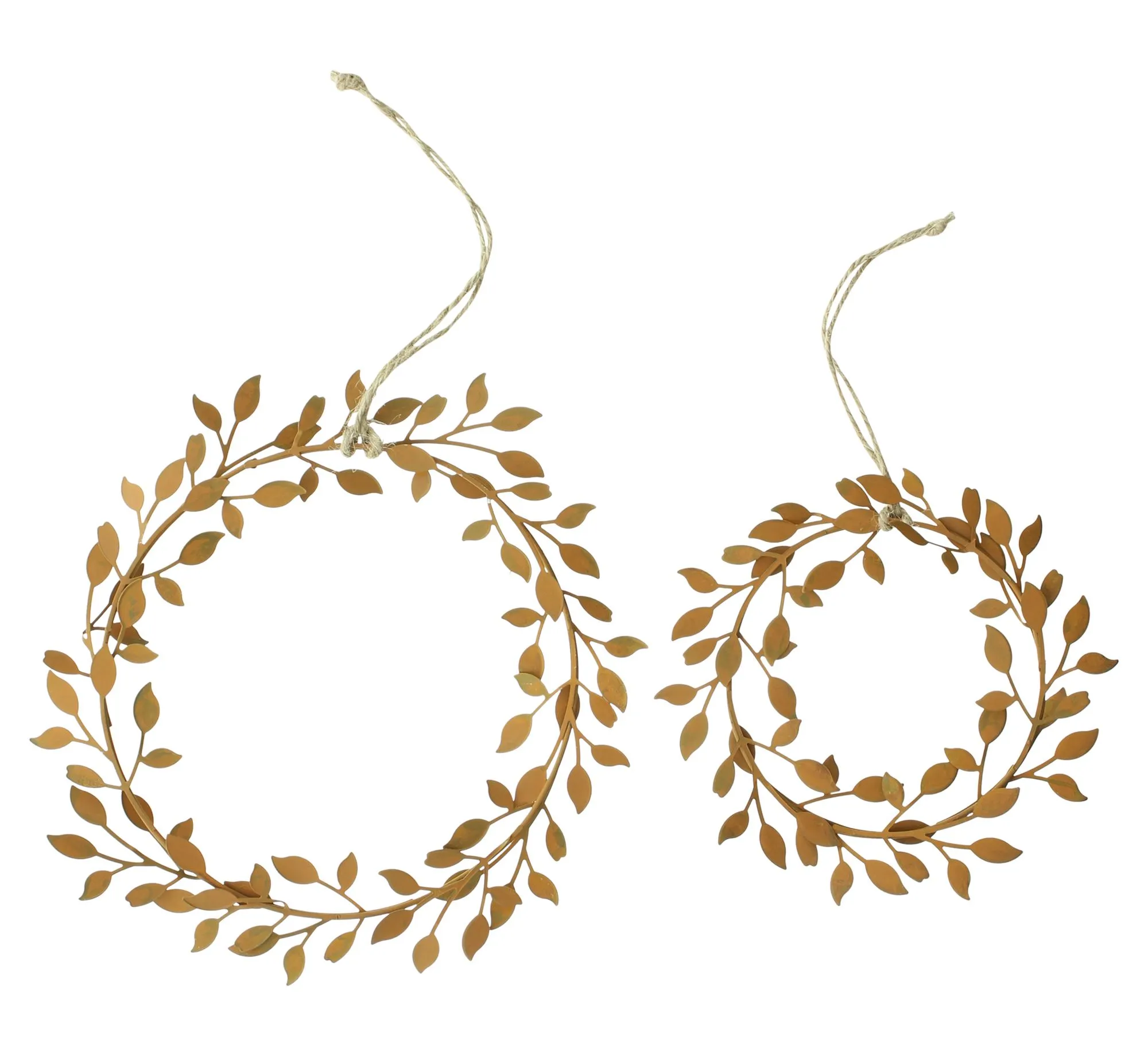 Hänger "Blätterkranz", 2er Set  im Frank Flechtwaren Online Shop für Dekohänger kaufen