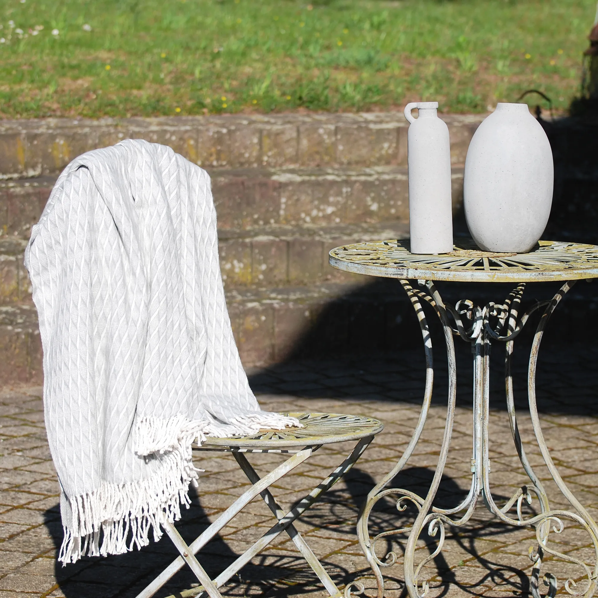 Kuscheldecke "Harmonie"  im Frank Flechtwaren Online Shop für Exklusiv Online - Textilien kaufen