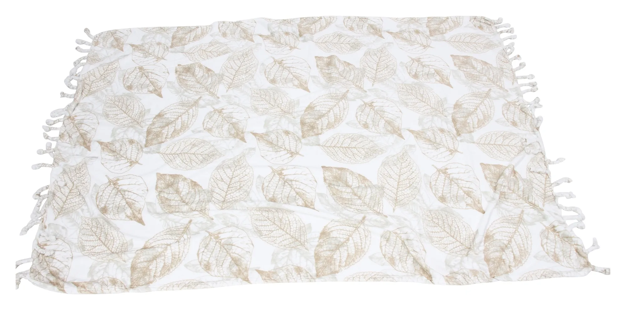 Kuscheldecke "Blätter"  im Frank Flechtwaren Online Shop für Decken &amp; Kuscheldecken kaufen