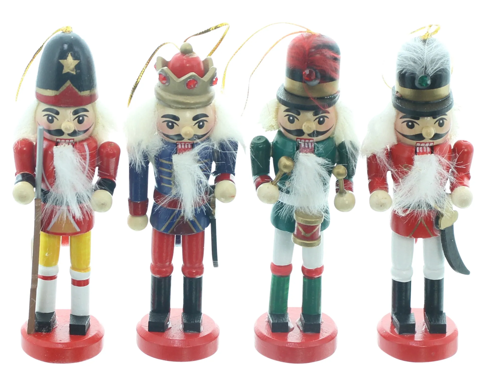 Hänger "Nussknacker", 4er Set  im Frank Flechtwaren Online Shop für Dekohänger  kaufen