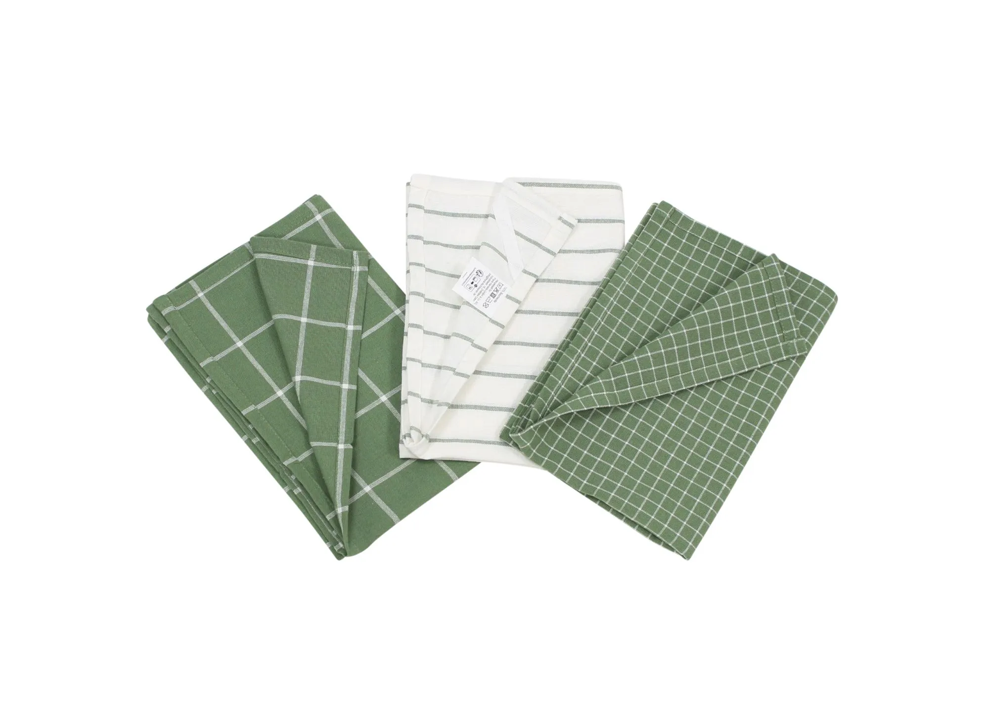 Geschirrtuch "Trio", 3er Set  im Frank Flechtwaren Online Shop für Landhaus-Flair kaufen