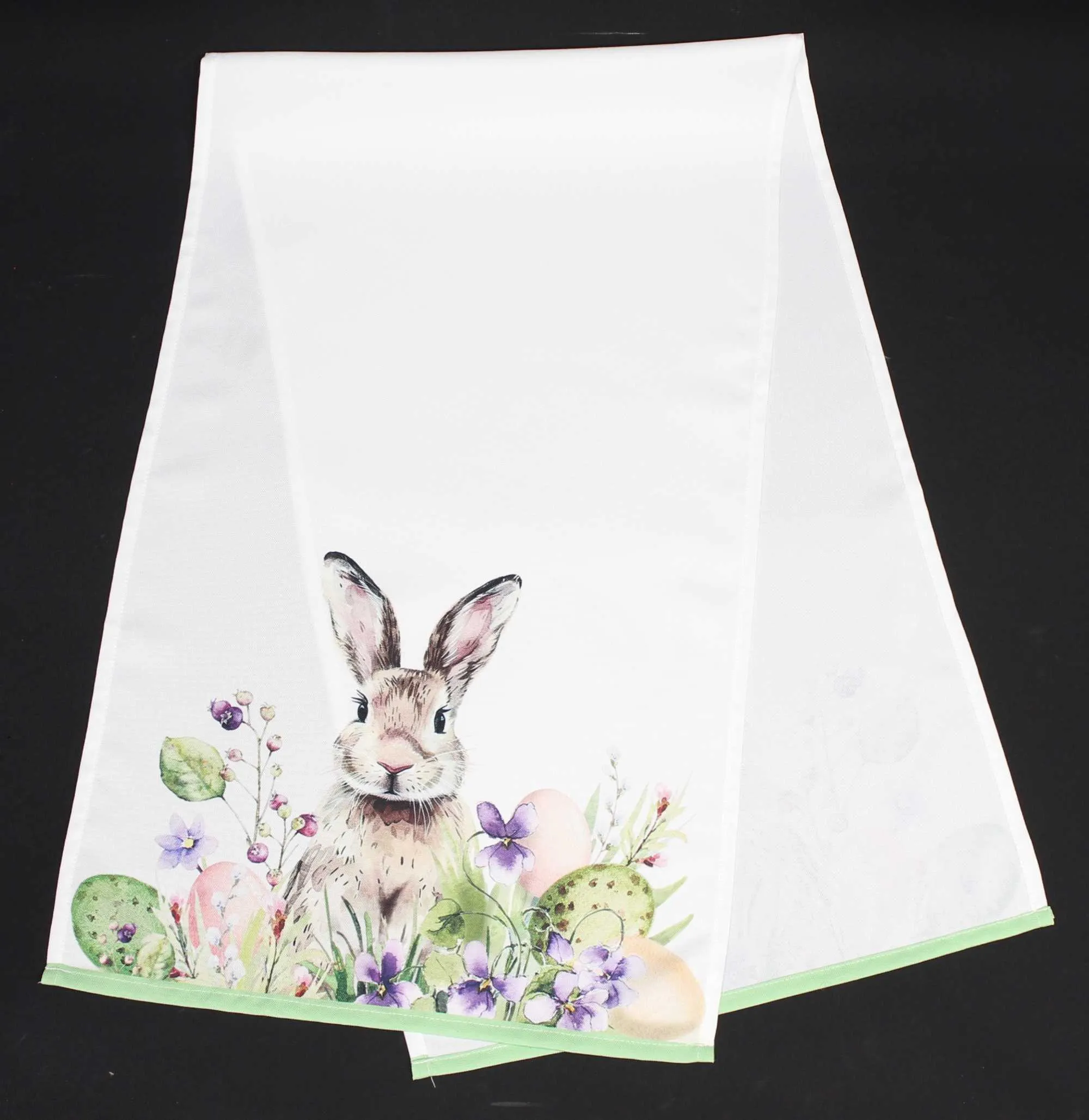 Tischläufer "Osterhäschen"  im Frank Flechtwaren Online Shop für Österliche Tischwäsche kaufen