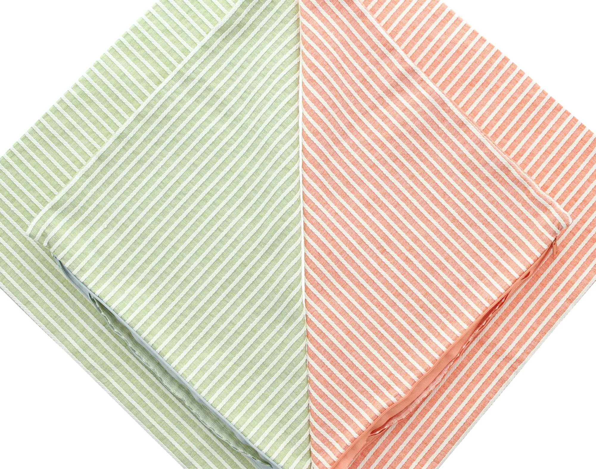 Kissenhülle "Streifeneffekt", 2er Set  im Frank Flechtwaren Online Shop für Kissenhüllen kaufen