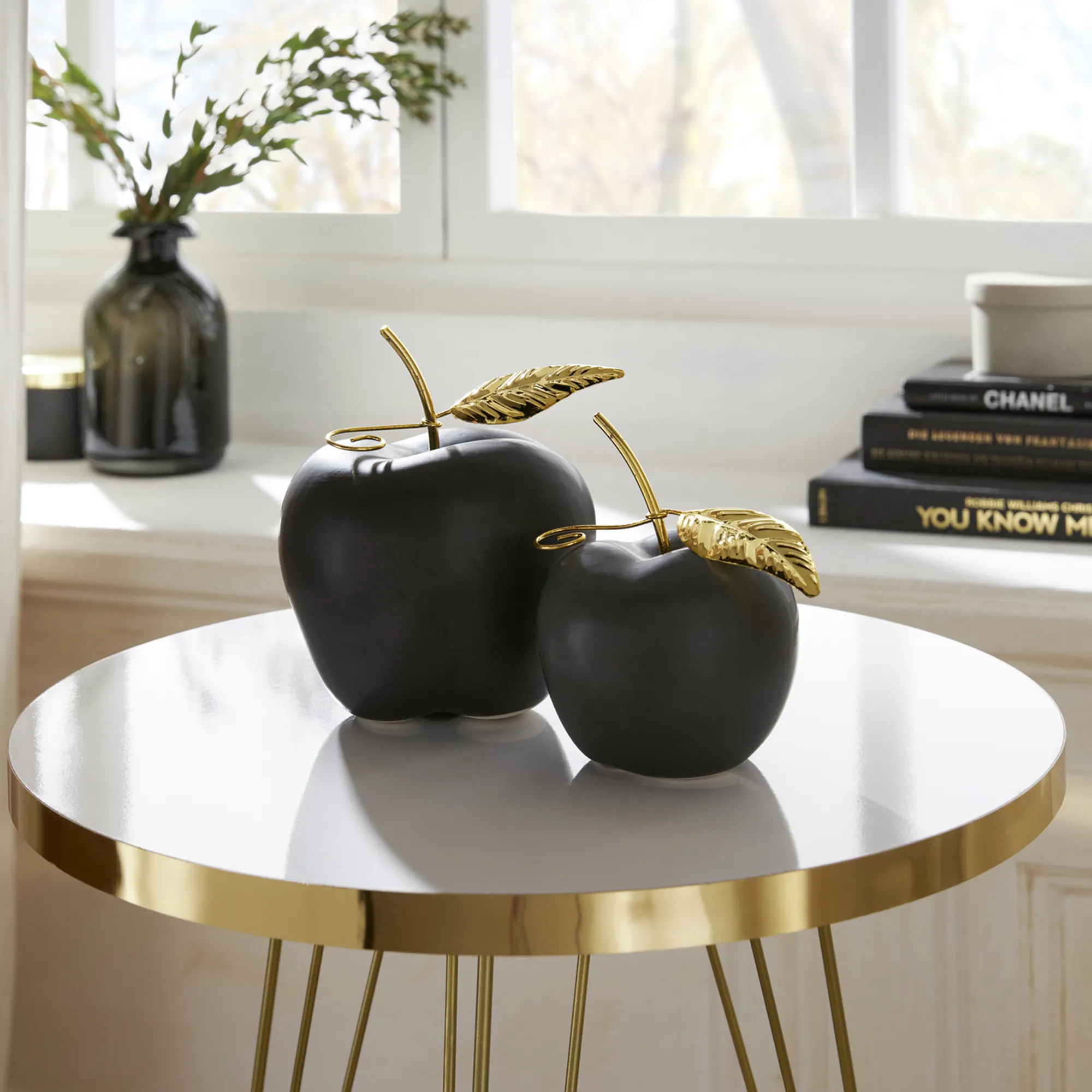 Apfel "Black", 2er Set  im Frank Flechtwaren Online Shop kaufen