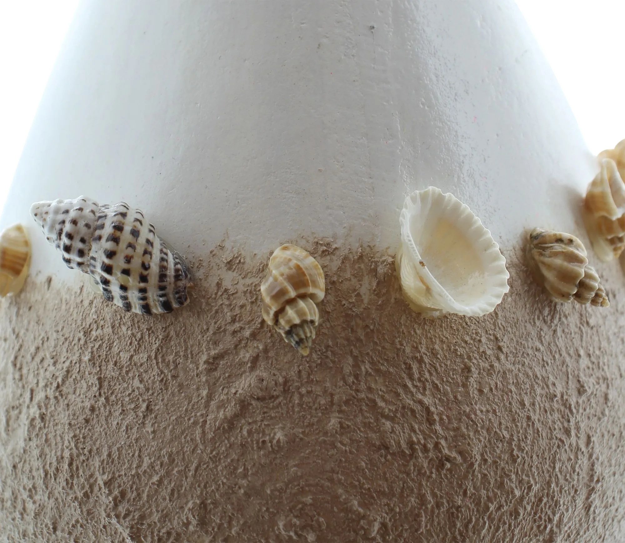 Dekovase "Muscheln", groß  im Frank Flechtwaren Online Shop für Clouddancer kaufen