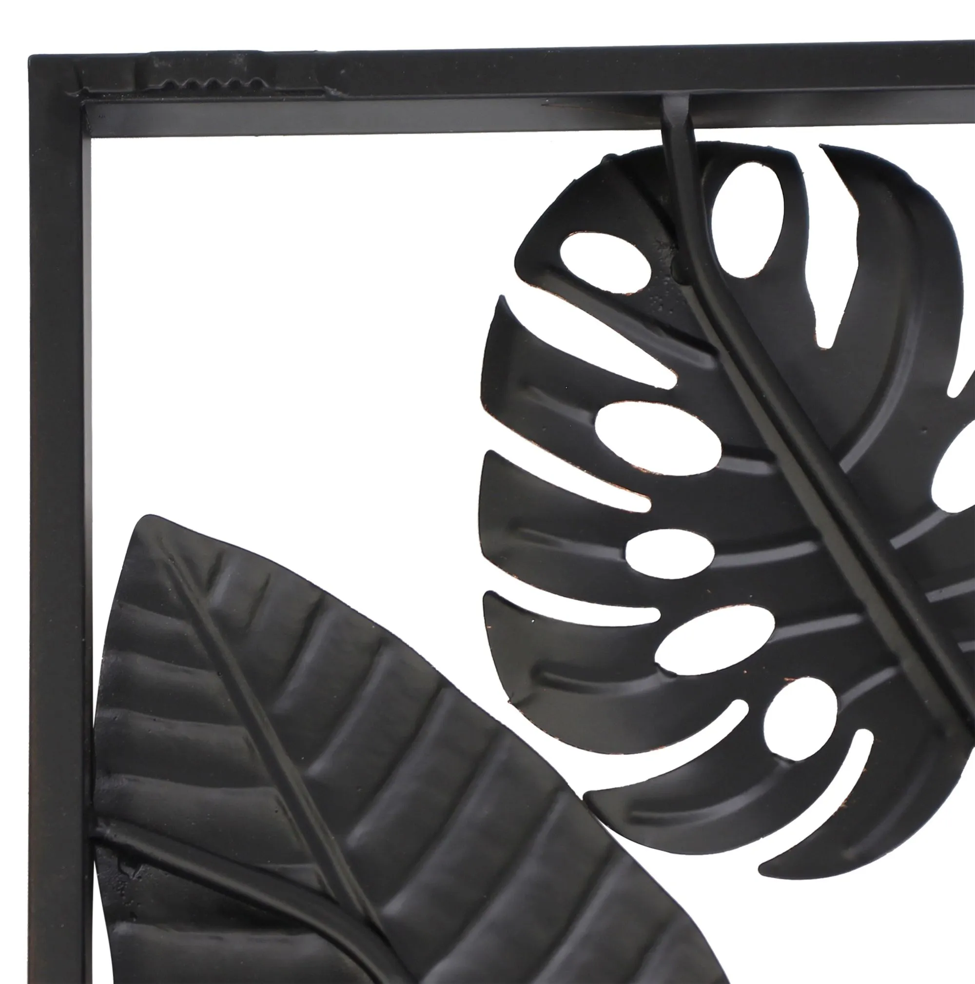 Metallbild "Blätter"  im Frank Flechtwaren Online Shop für Wanddeko kaufen
