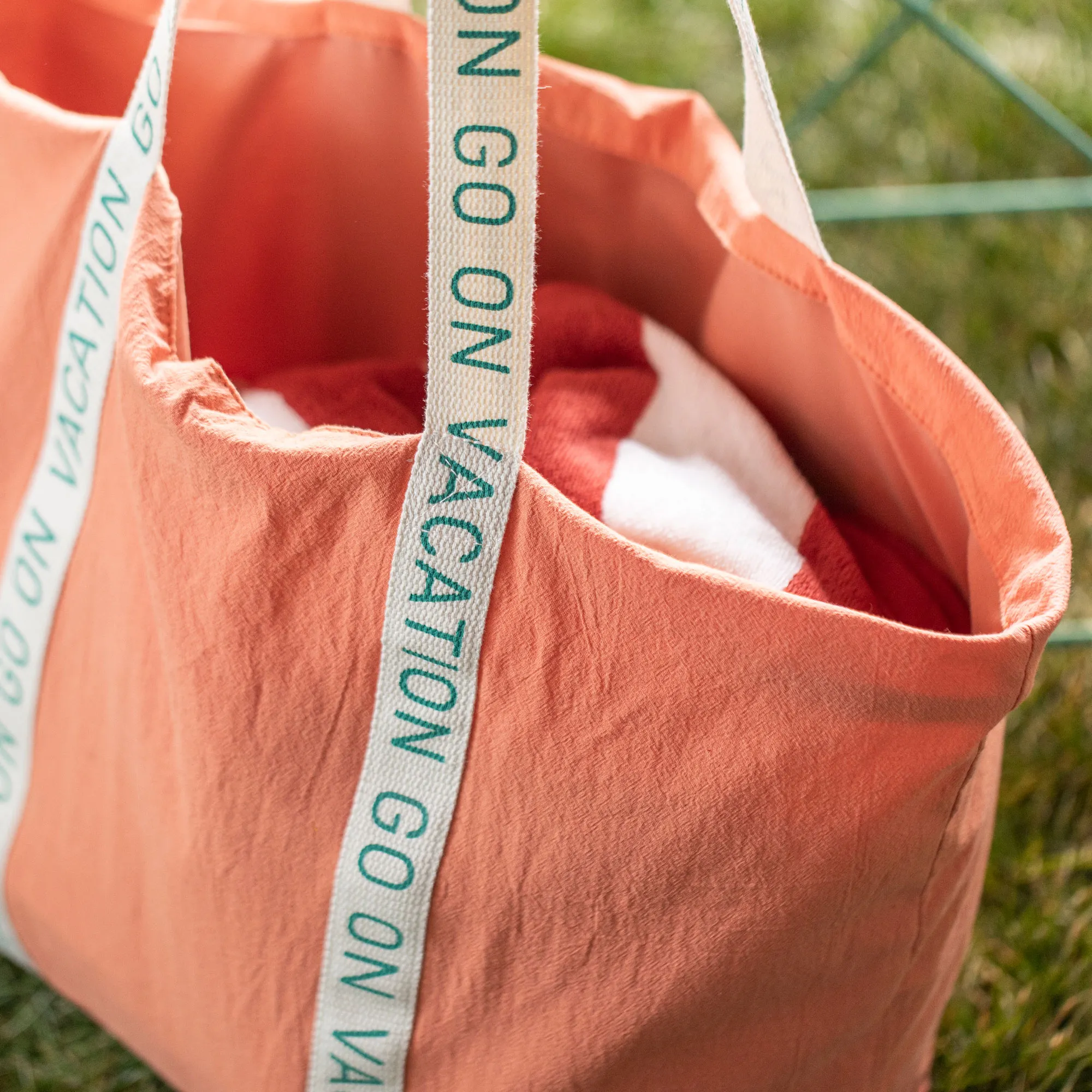 Stofftasche "Vacation"  im Frank Flechtwaren Online Shop für Bella Italia kaufen