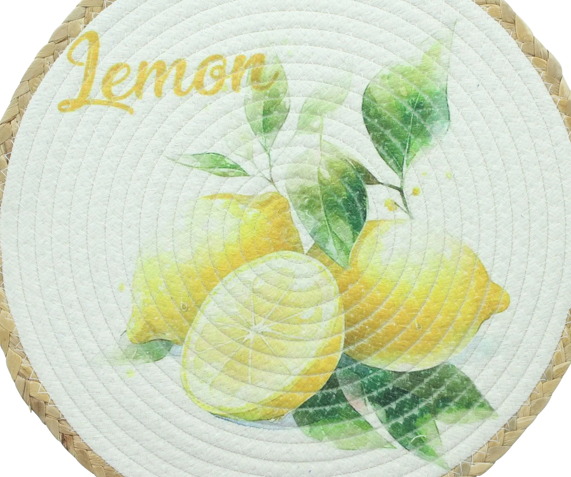 Platzmatte "Lemon", 2er Set  im Frank Flechtwaren Online Shop für Tischsets kaufen